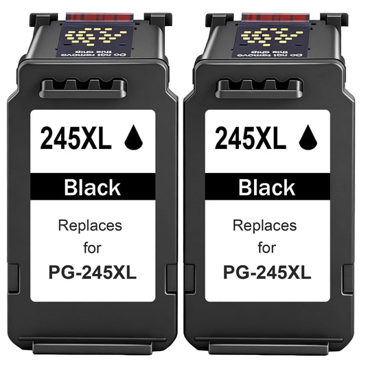 245XL Black Ink Cartridges PG-245 XL Replacement for PIXMA TR4520 Ink Cartridges Compatible for Printer Ink 245 XL Ink Cartridges for PIXMA TS3420 TS3429 TS3120 MG2525 MX492 MX490 TR3022 TS3425