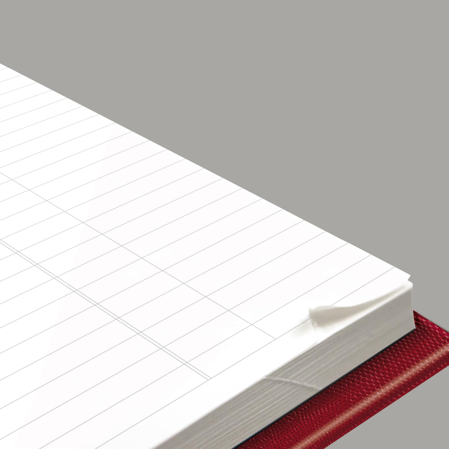 Brownline® 2025 Traditional Daily Planner, Untimed Journal, 12 Months, January to December, Perfect Binding, 10" x 7.875", Bright Red (C550.RED-25)