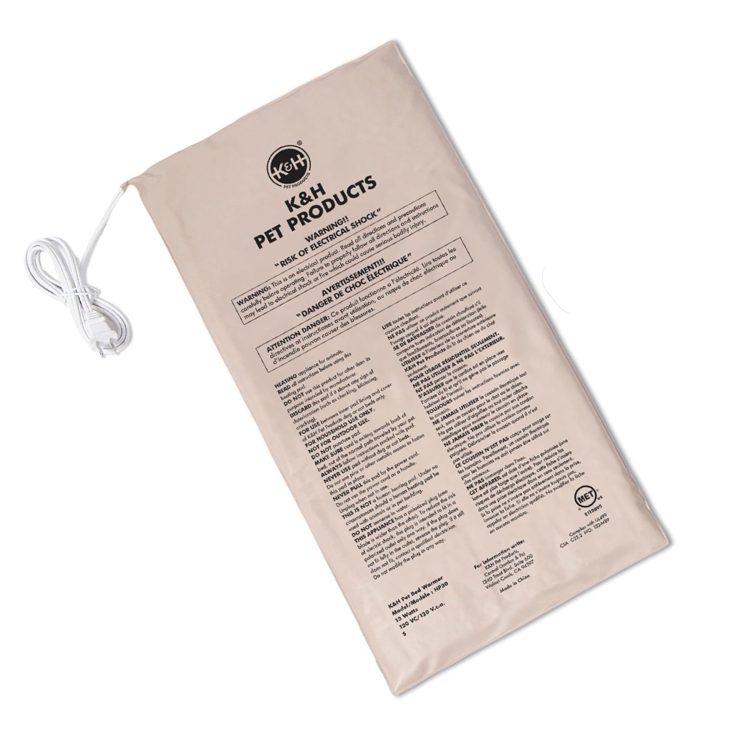 K&H Pet Bed Warmer, 13 Watts, Large, 11 By 24 Inches
