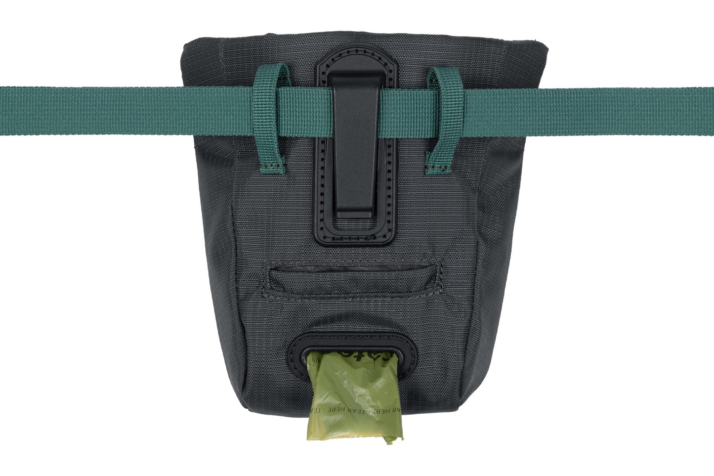 RUFFWEAR, Pack Out Bag, Pick-up Bag Holder and Dispenser for Dog Walking, Basalt Gray, Large