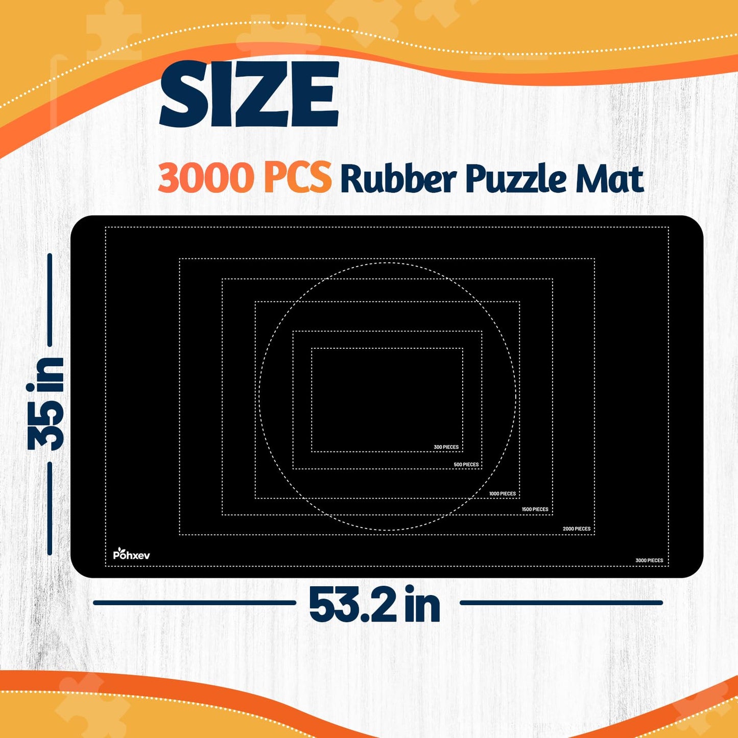 Rubber Jigsaw Puzzle Mat Roll Up 3000 2000 1500 1000 Pieces Folder Sorting Trays Saver Adults Portable Tapis Casse-Tête Morceaux Glue Sheets Sorter Game Mat Board Table Frame Gift