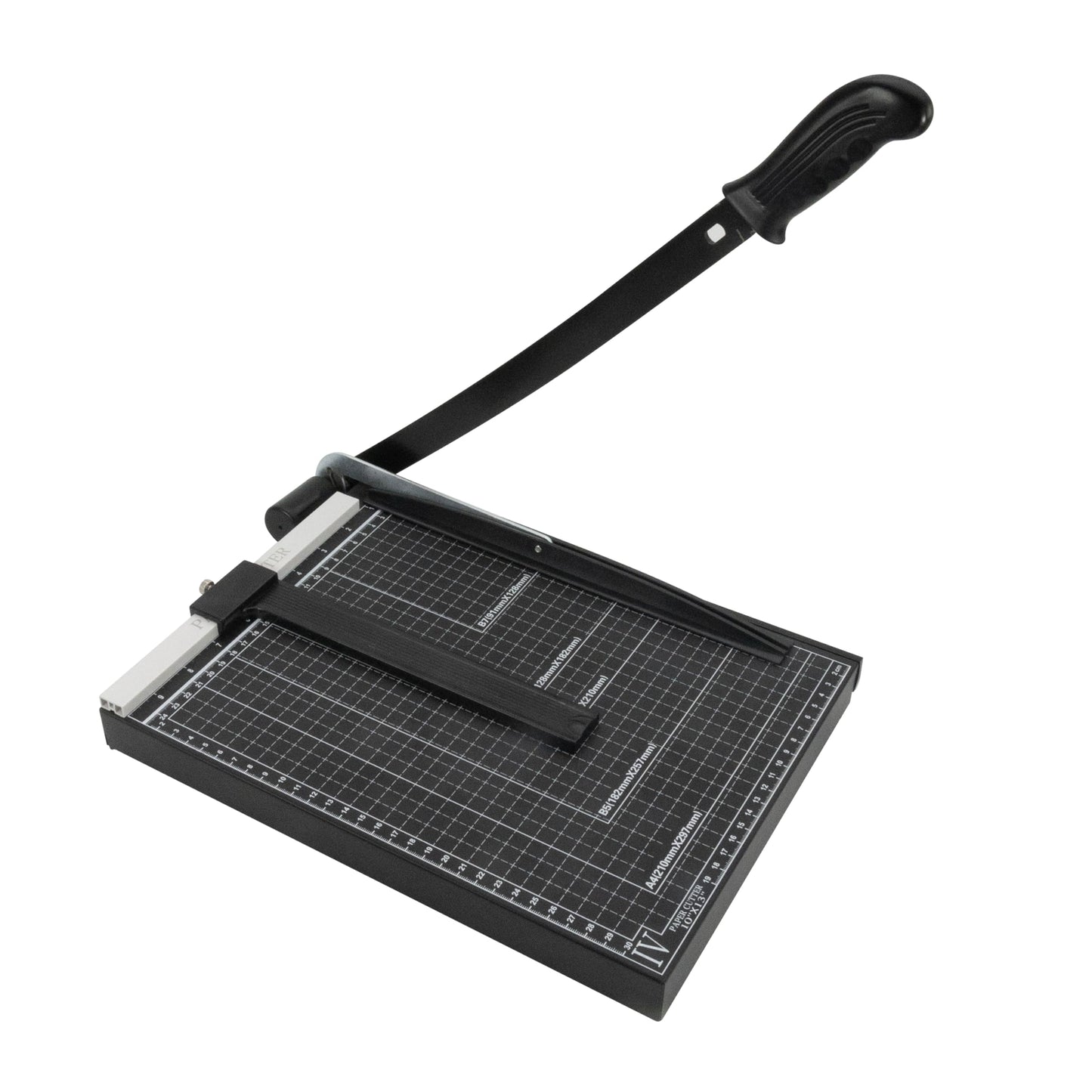 TEXALAN Precision Paper Cutter for A4/B5/A5/B6/B7, 10x13 inches, 70GSM Capacity, Metal Base Black