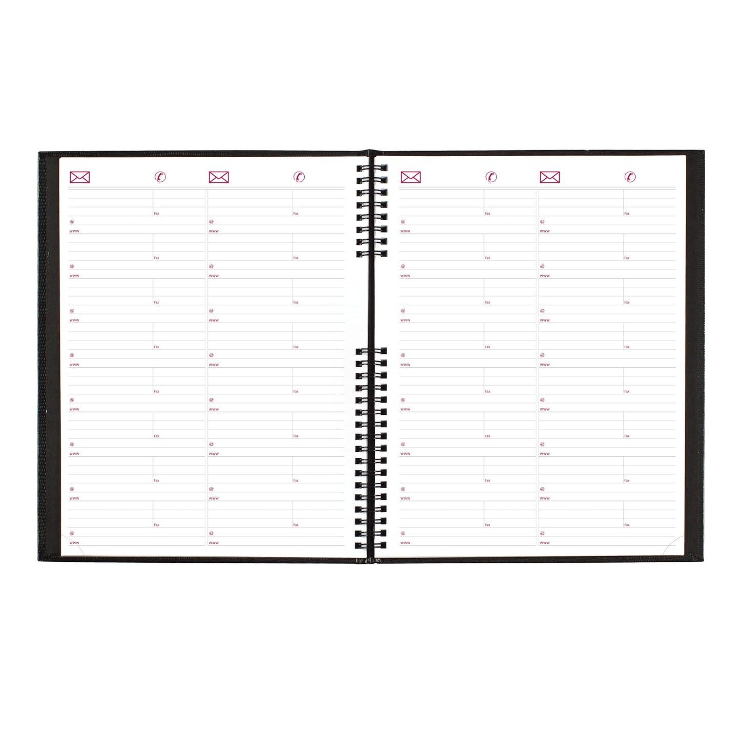 Brownline® 2026 CoilPro™ Weekly Planner, Appointment Book, 12 Months, January to December, Twin-Wire Binding, 11" x 8.5", Black (CB950C.BLK-26)