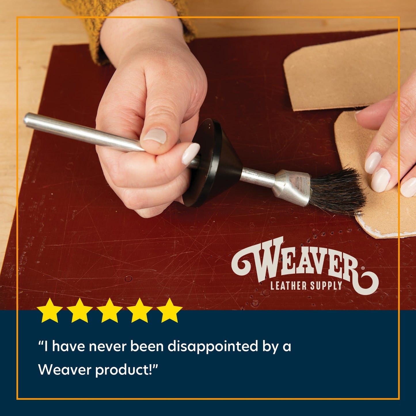 Weaver Leather Supply Glue Pot, 25 Oz, Black, Robust Aluminum Glue Container with Built-in Brush, Mess-Free Tool for Holding Leatherworking Adhesives
