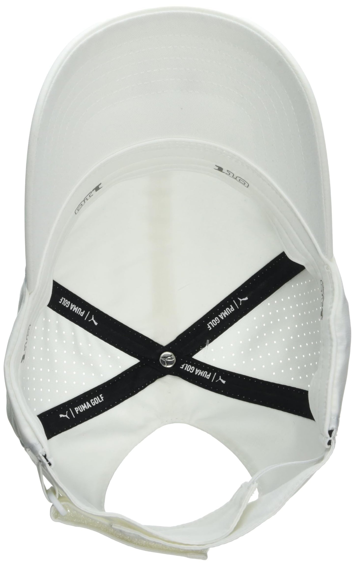 PUMA Women's Standard S Ponytail Cap, White Glow