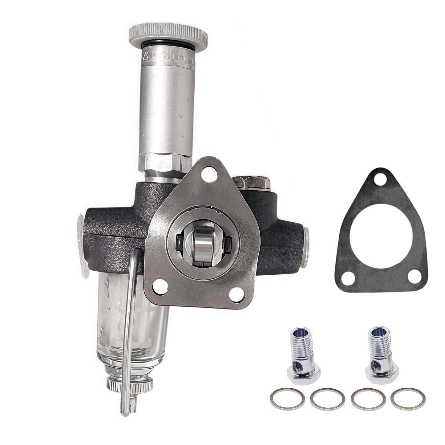 New Fuel Feed Pump AR63831 Compatible with John Deere 4040 4240 4440 4430 4630 4640 4840 7020 8430 5200 5400 5440 5460 6600 6602 690B 693B 743 7700 JD740