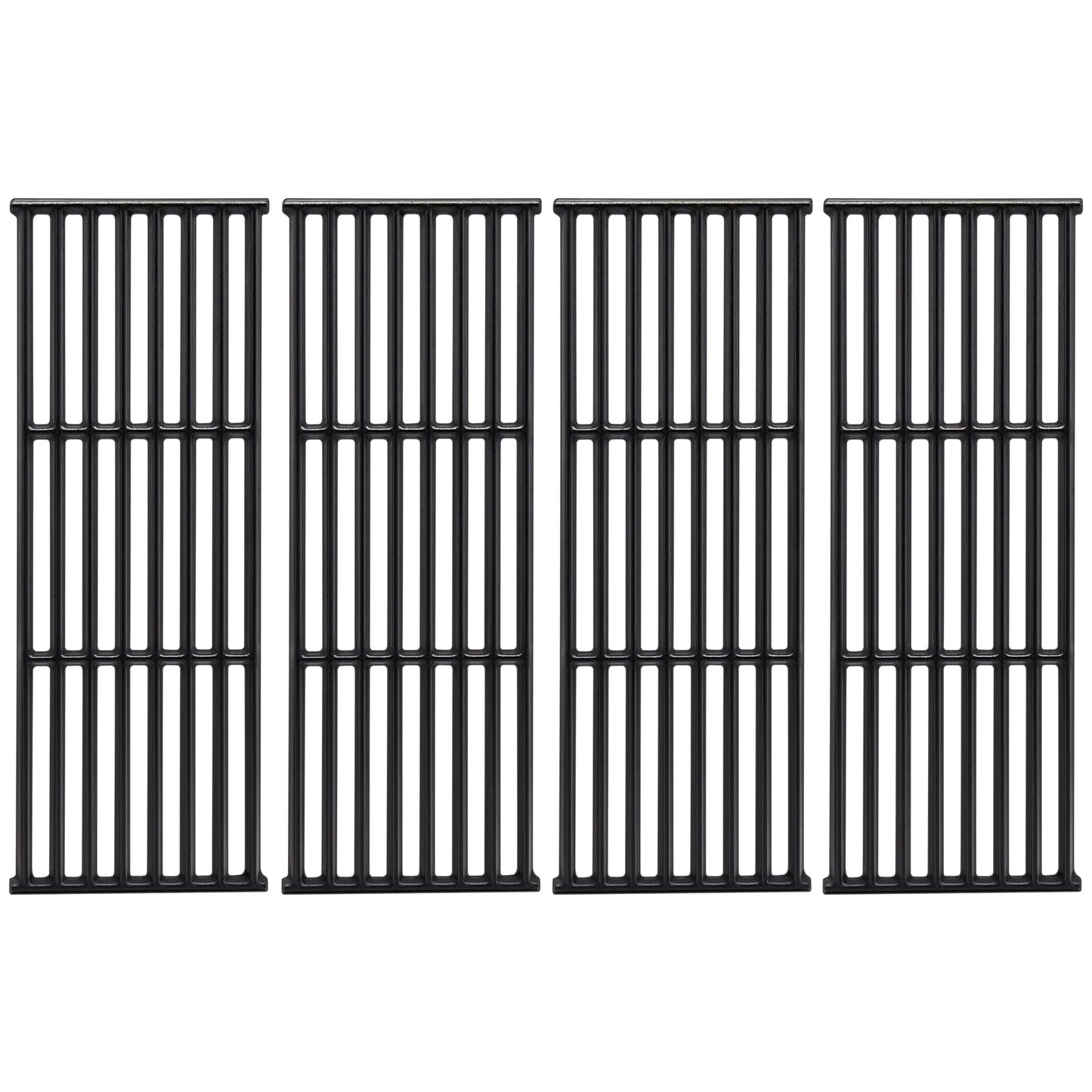 Criditpid BBQ Grill Grate for Broil King Baron 440 320 340 420 S420 S320 Grill Models. 17-3/8" Heavy Duty Matte Cast Iron Cooking Grates for Broil-Mate, Huntington Grill. (4 Pack)