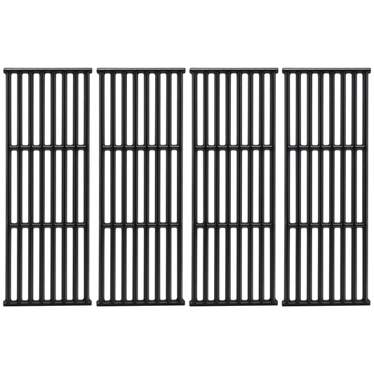 Criditpid BBQ Grill Grate for Broil King Baron 440 320 340 420 S420 S320 Grill Models. 17-3/8" Heavy Duty Matte Cast Iron Cooking Grates for Broil-Mate, Huntington Grill. (4 Pack)