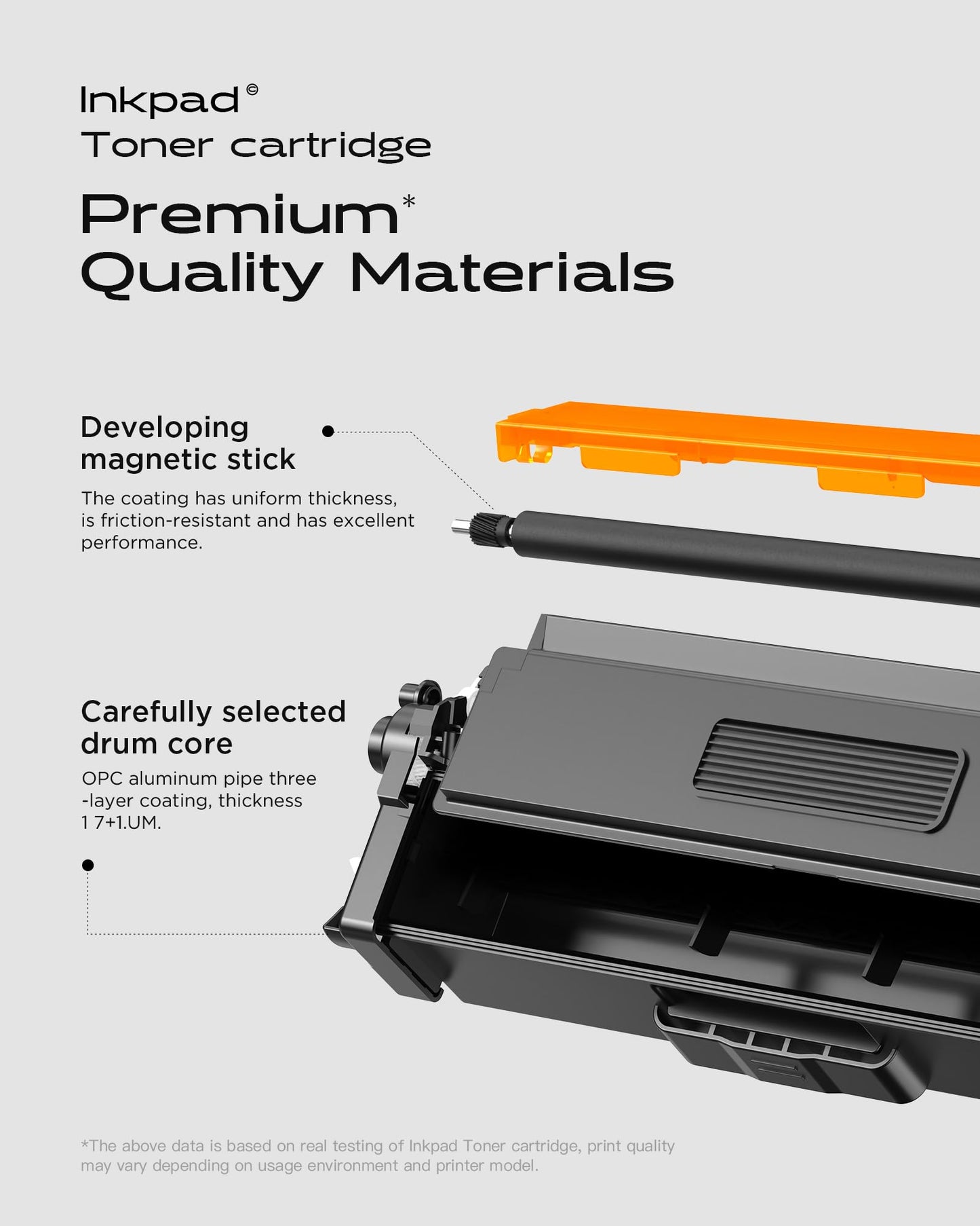 iNKPAD Compatible for TN436 Toner Cartridge Replacement for Brother TN436 TN 436 TN433 TN431 for HL-L8360CDW HL-L8260CDW MFC-L8900CDW MFC-L8690CDW Printer (Cyan, Yellow, Magenta, Black, 4 Pack)