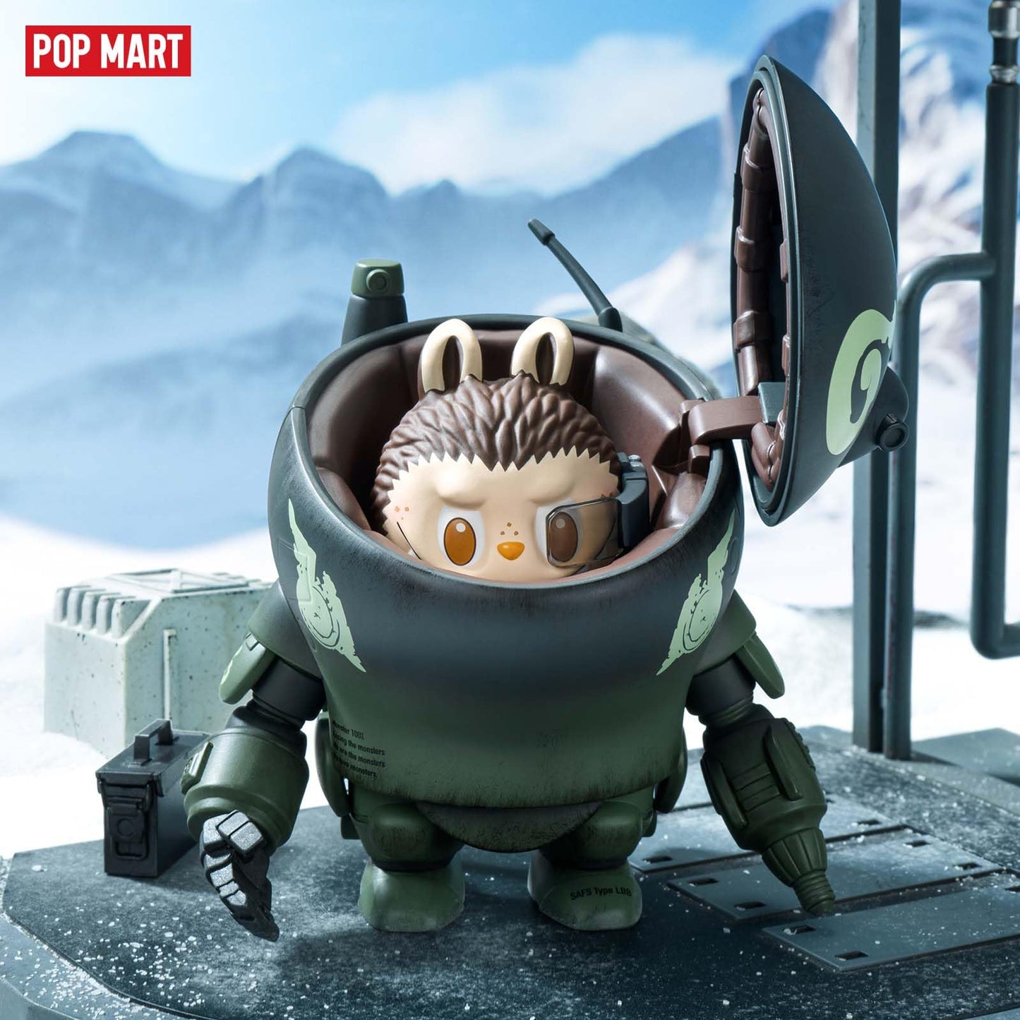 POP MART The Monsters × Kow Yokoyama Ma.K. Series, LABUBU Blind Box Figures, Random Design Action Figures Collectible Toys Home Decorations, Holiday Birthday Gifts for Girls and Boys, Single Box