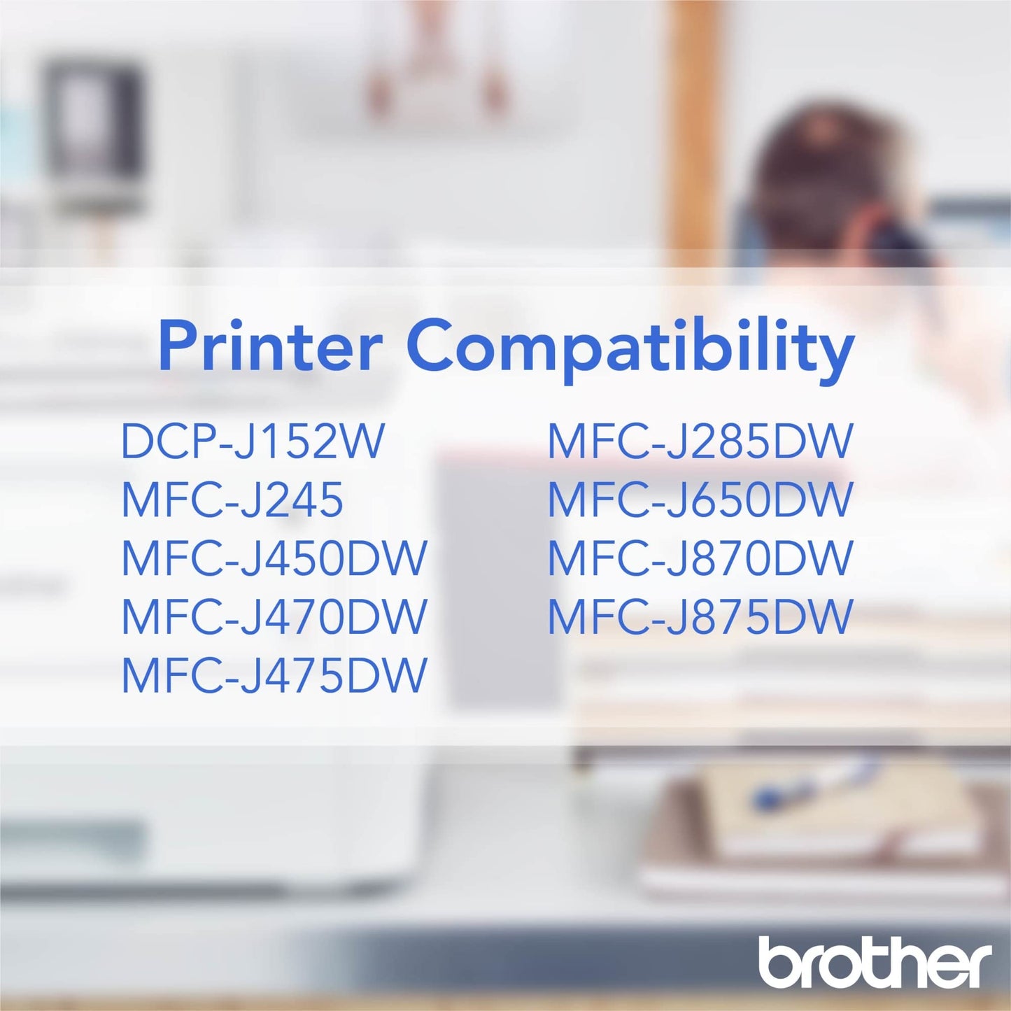 Brother Genuine Standard Yield Color Ink Cartridges, LC1013PKS, Replacement Color Ink Three Pack