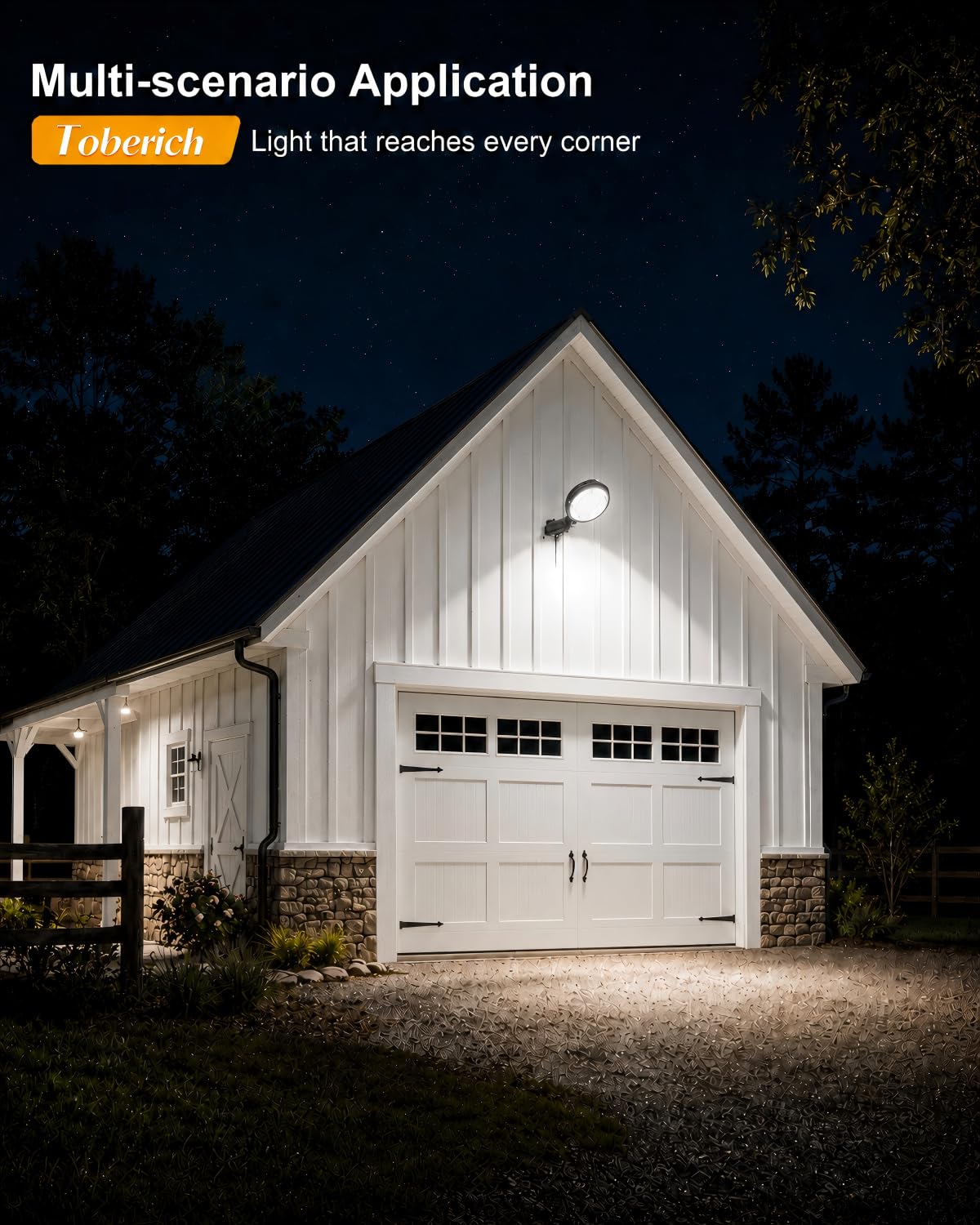 LED Barn Light, 150W 20000LM Dusk to Dawn Outdoor Lighting with Adjustable Angle Upgraded Photocell, 6500k Daylight IP66 Waterproof Street Lights for Yard, Barn, Farmhouse Outdoor Security Lighting