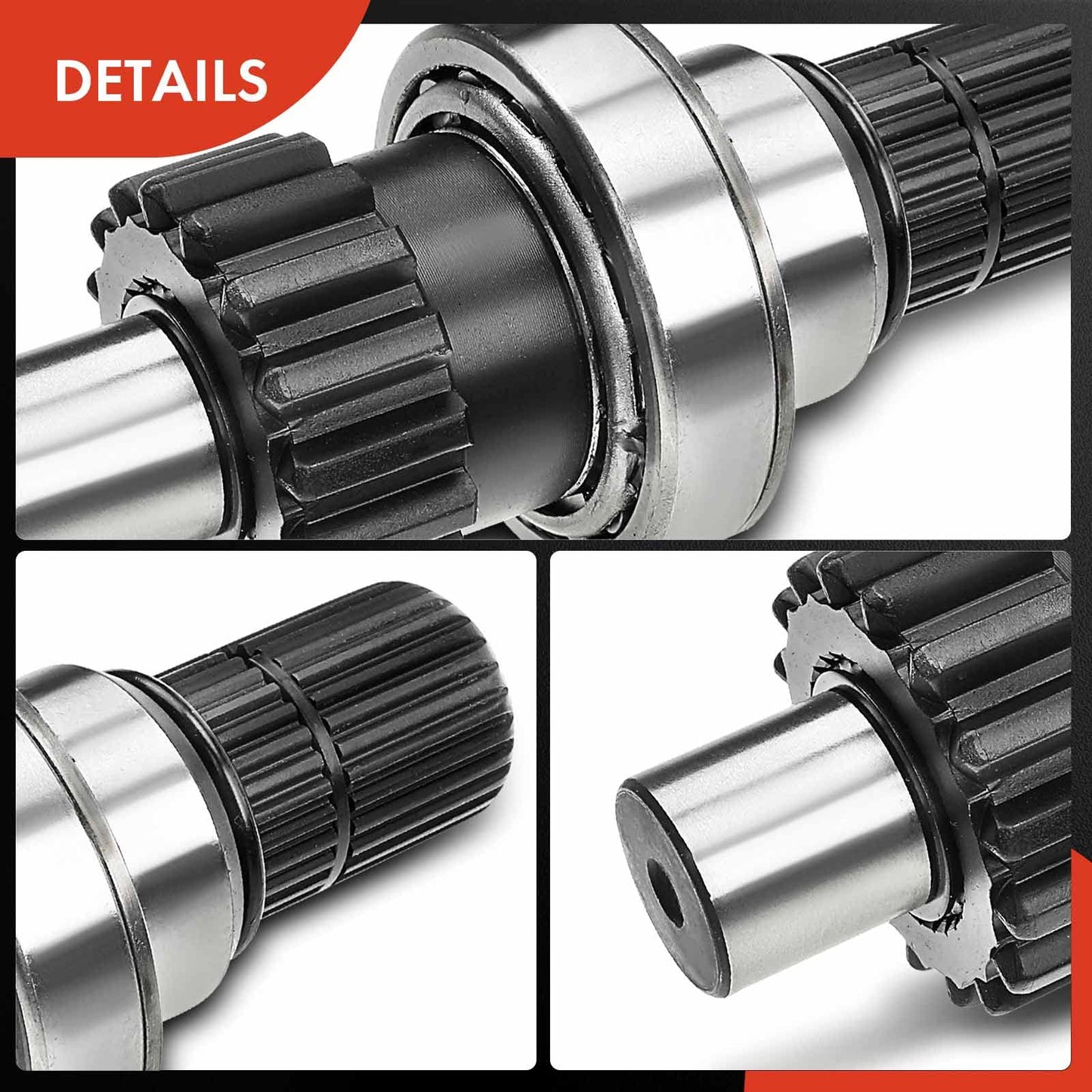 A-Premium CV Intermediate Shaft Compatible with Dodge Ram 1500 2006-2010 & Ram 1500 2011, 3.7L 4.7L 5.7L, 4WD Only, Front Right Passenger Side, Replace# 52114382AE