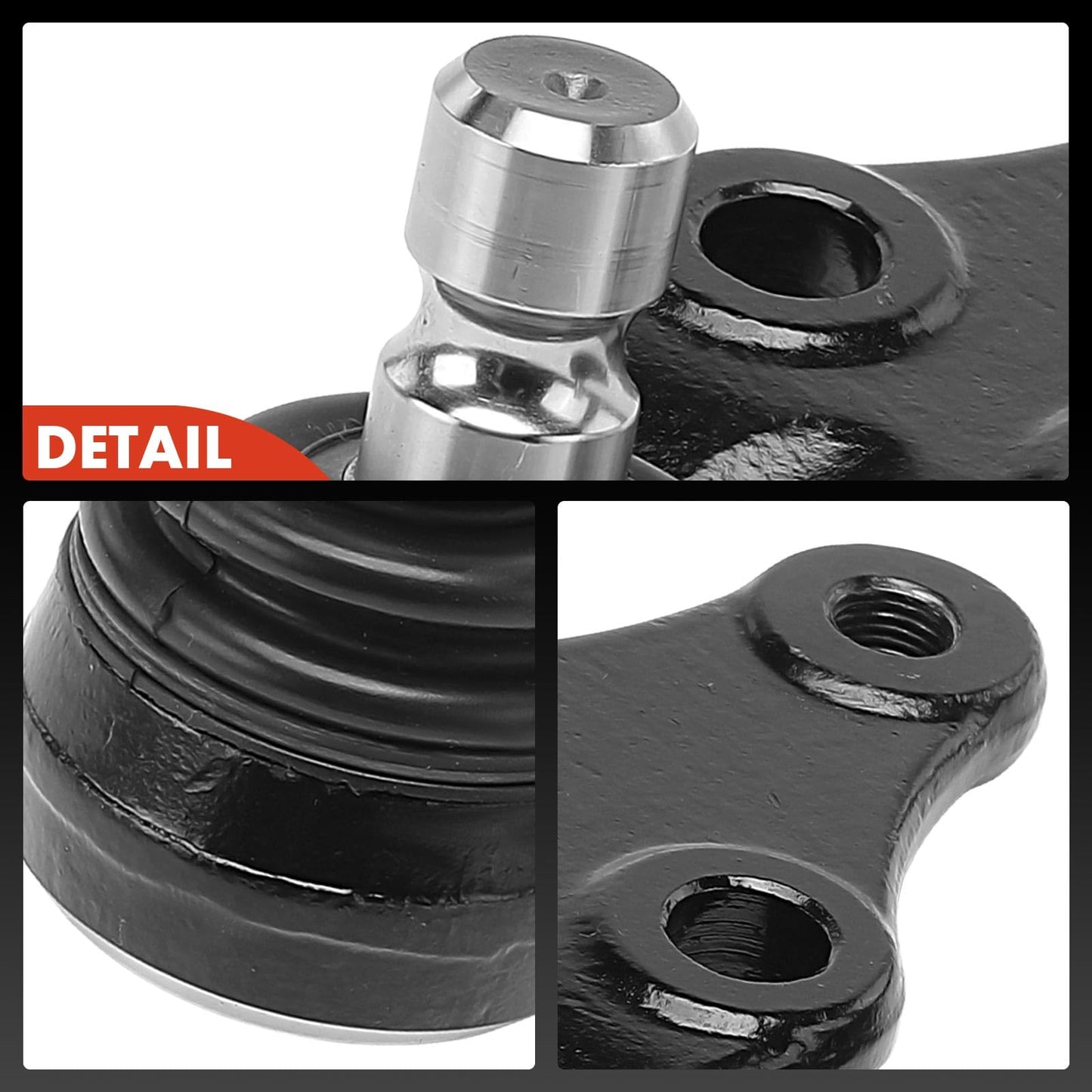 A-Premium 2 x Front Lower Ball Joints, Compatible with Hyundai Sonata 2011-2014, Santa Fe 2013-2018, Santa Fe Sport 2013-2018, Santa Fe XL 2013-2019, Azera 2012-2014 & Kia Optima, Sorento, Rondo