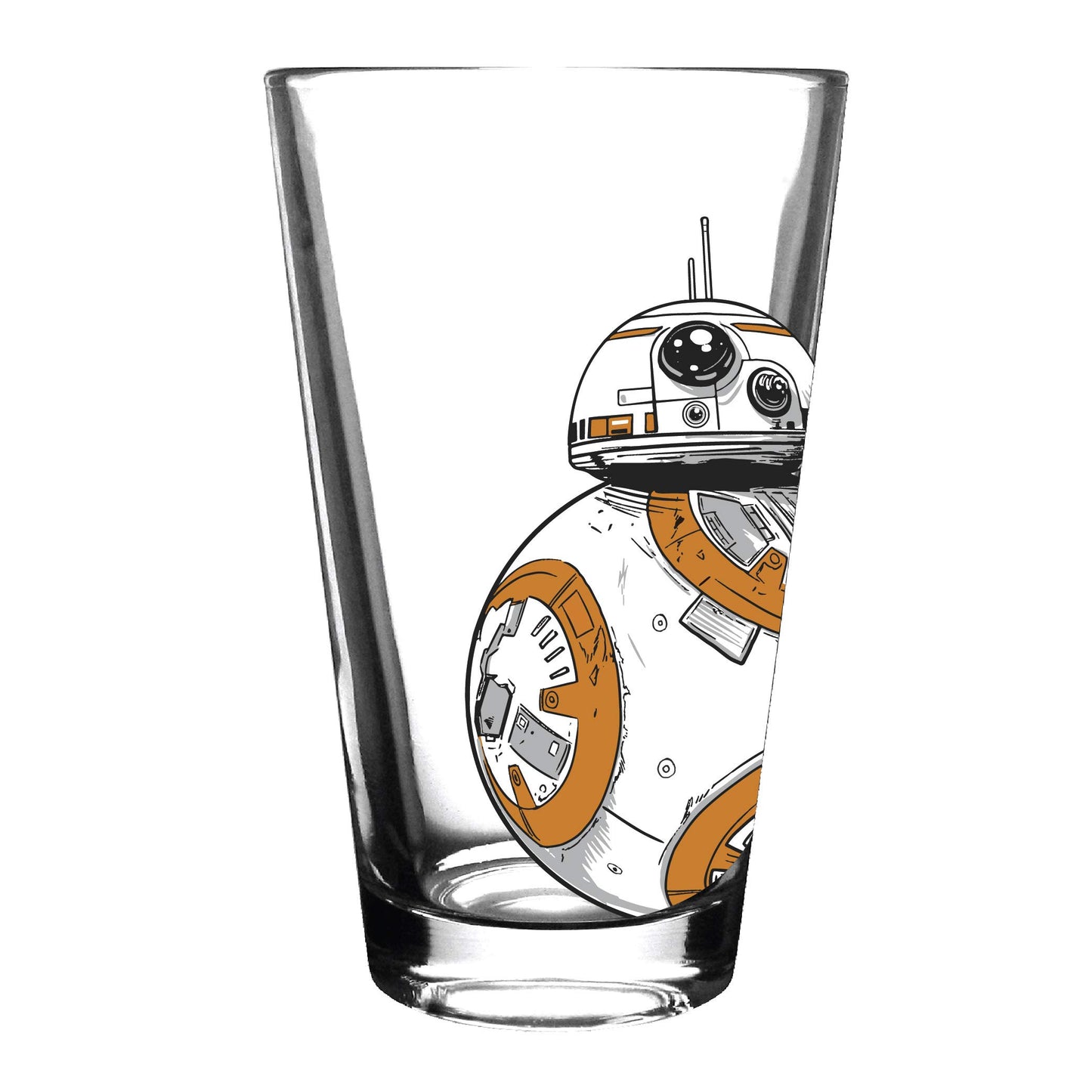 Star Wars Classic Pint Glass Set (Chewbacca, BB-8, R2-D2, C3-P0)