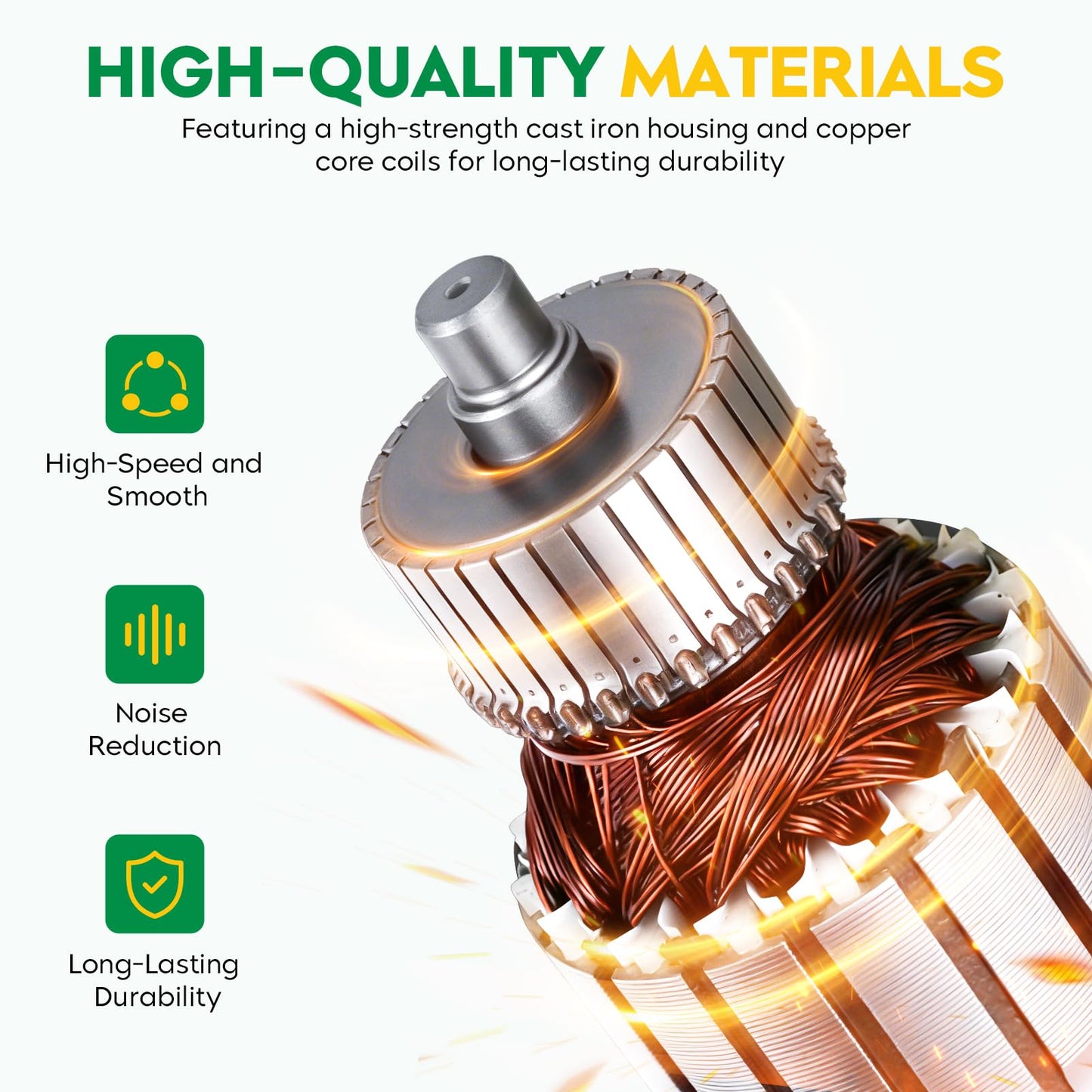 5742 Starter 16 Teeth Fit for Briggs and Stratton Starter 390838 497594 392749, Compatible with John Deere AM122337 AM37352 AM39137 LG497595 MIU13772 SE501880, 1338SGS 1438GS 1538HS