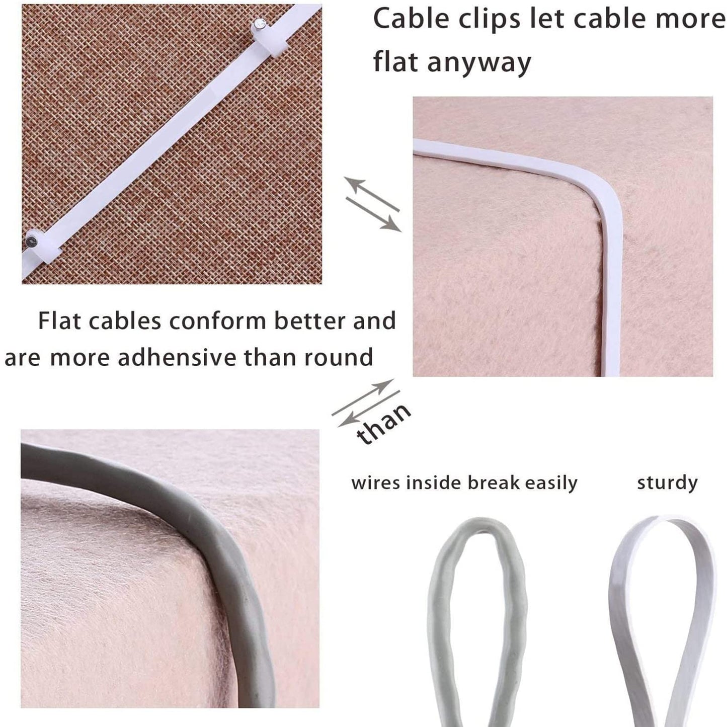 Cat8 Ethernet Cable, Outdoor&Indoor, 100FT Heavy Duty High Speed Cat 8 LAN Network Cable, 40Gbps 2000MHz RJ45 Flat Internet Computer Patch Cord, Weatherproof S/FTP UV Resistant for Router/Modem/Gaming