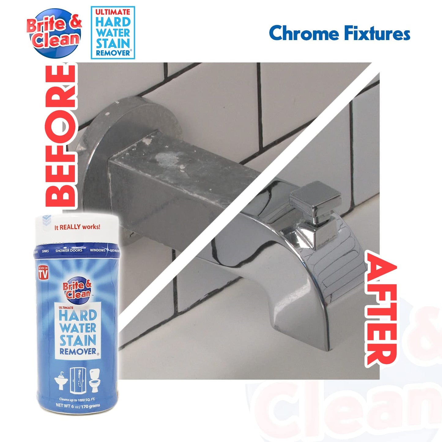 Brite & Clean (Bright & Clean) Ultimate Hard Water Stain Remover®