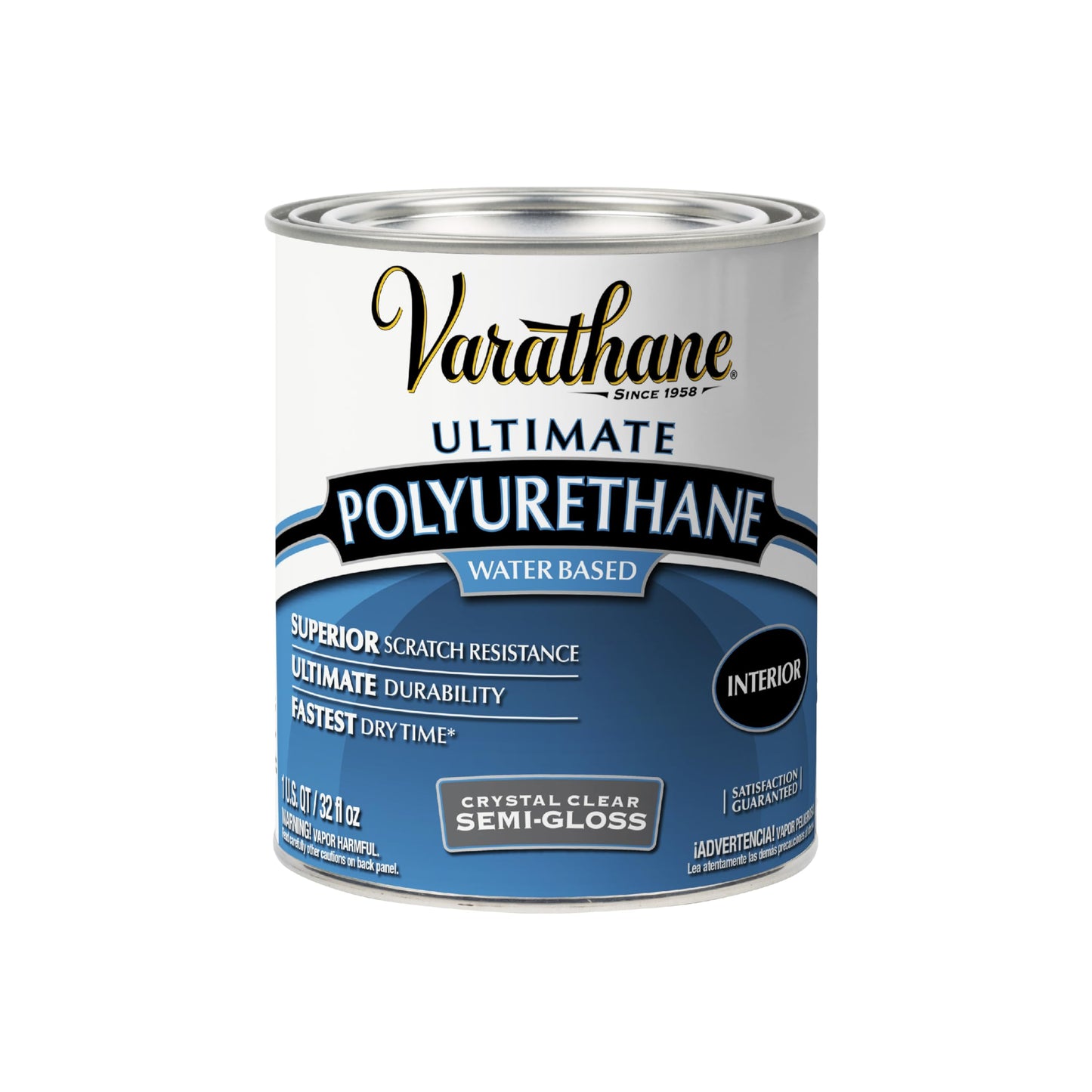 Varathane Diamond Wood Finish in Semi-Gloss Clear, 946mL
