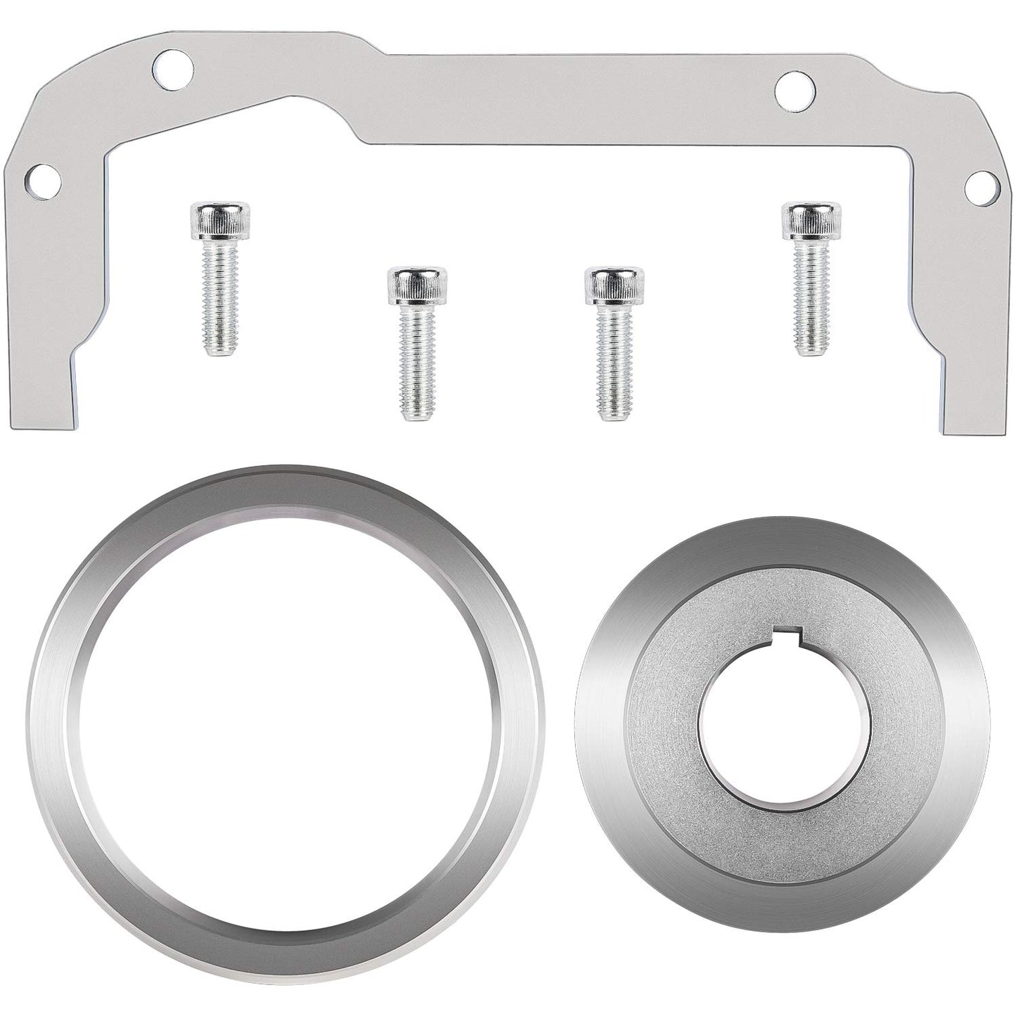 Camoo LS Rear Main Cover Billet Alignment Tool, Front Cover Alignment Tools & Oil Pan Alignment Tool Kit for GM LS Engine 4.8 5.3 5.7 6.0 LS1 LS2 LS3 LS6 L99 LS4 LS9 LSA LQ4 LQ9 L76 L92