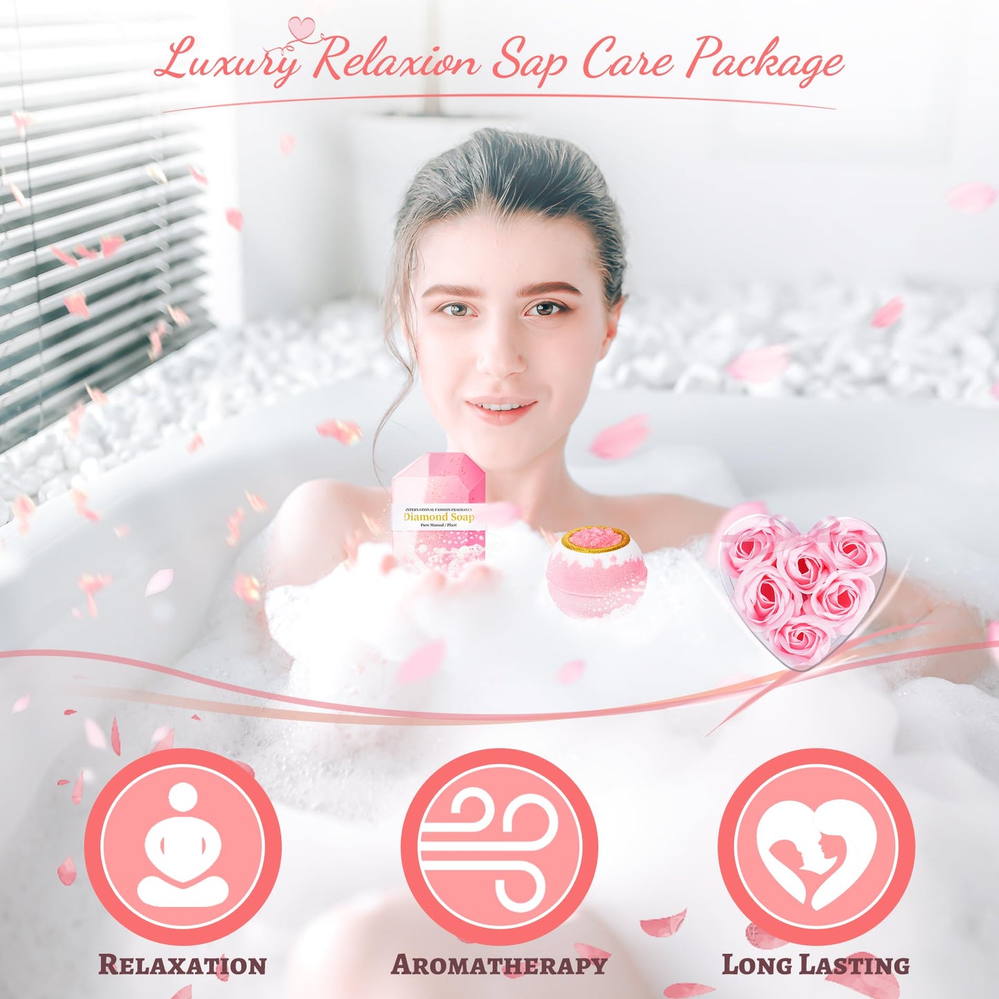 14PCS Get Well Soon Gift Baskets for Women, Birthday Baskets, Get Well Soon Gifts for Women After Surgery, Birthday Thinking of You Mothers Day Gifts for Mom Her Friend Sister Wife