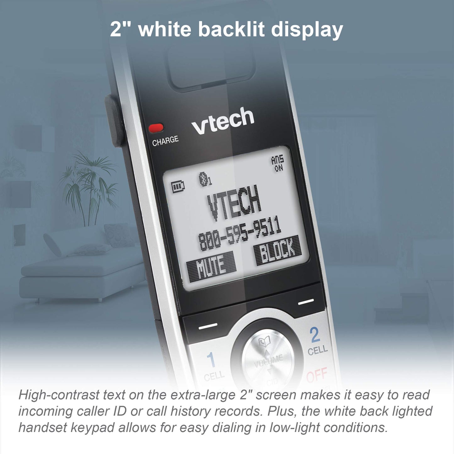 VTech IS8101 Accessory Expandable Handset for The VTech IS8151-3, IS8151-4 and IS8151-5