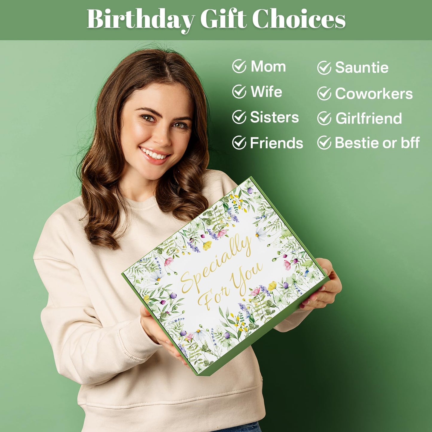 Birthday Gifts Basket for Women, Get Well Soon Package, Blanket Self Care Gifts,Relaxing Care Package,Happy Birthday Gifts for Her, Mom, Sister, Wife, Girlfriend, Friendship