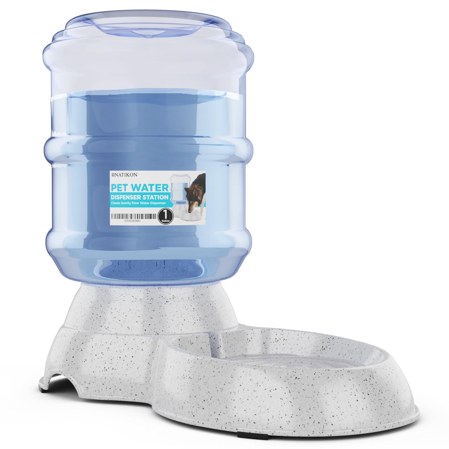 Automatic Pet Waterer Dispenser with BPA-Free Design – 1 Gallon Capacity, Convenient Waterer Solution Ideal for Dogs and Cats Small and Large Pets