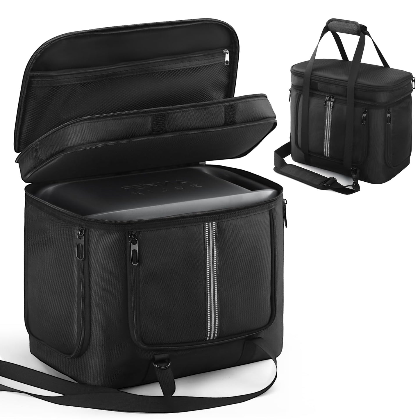 Carrying Bag Compatible with Anker SOLIX C1000 Portable Power Station, Travel Storage Case Protective Cover for C1000 Solar Generator Accessories