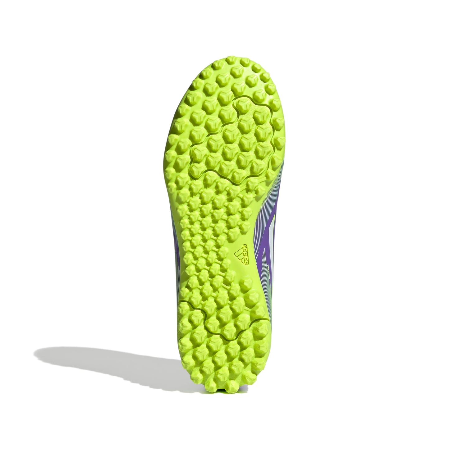 adidas Unisex-Kids F50 Club Turf, Purple Rush/White/Lucid Lemon, 5