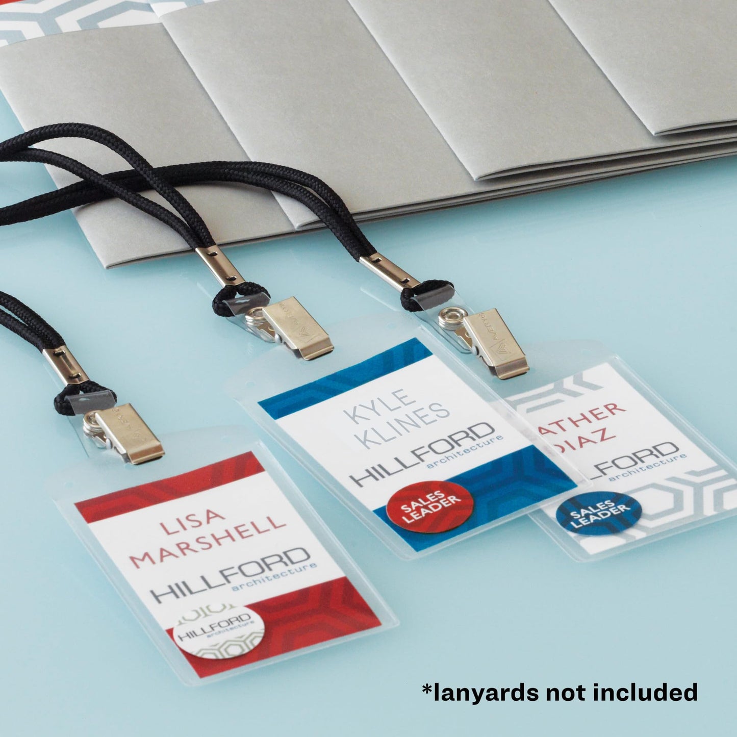 Heavy Duty Secure Top(TM) Badge Holder, 25/PK