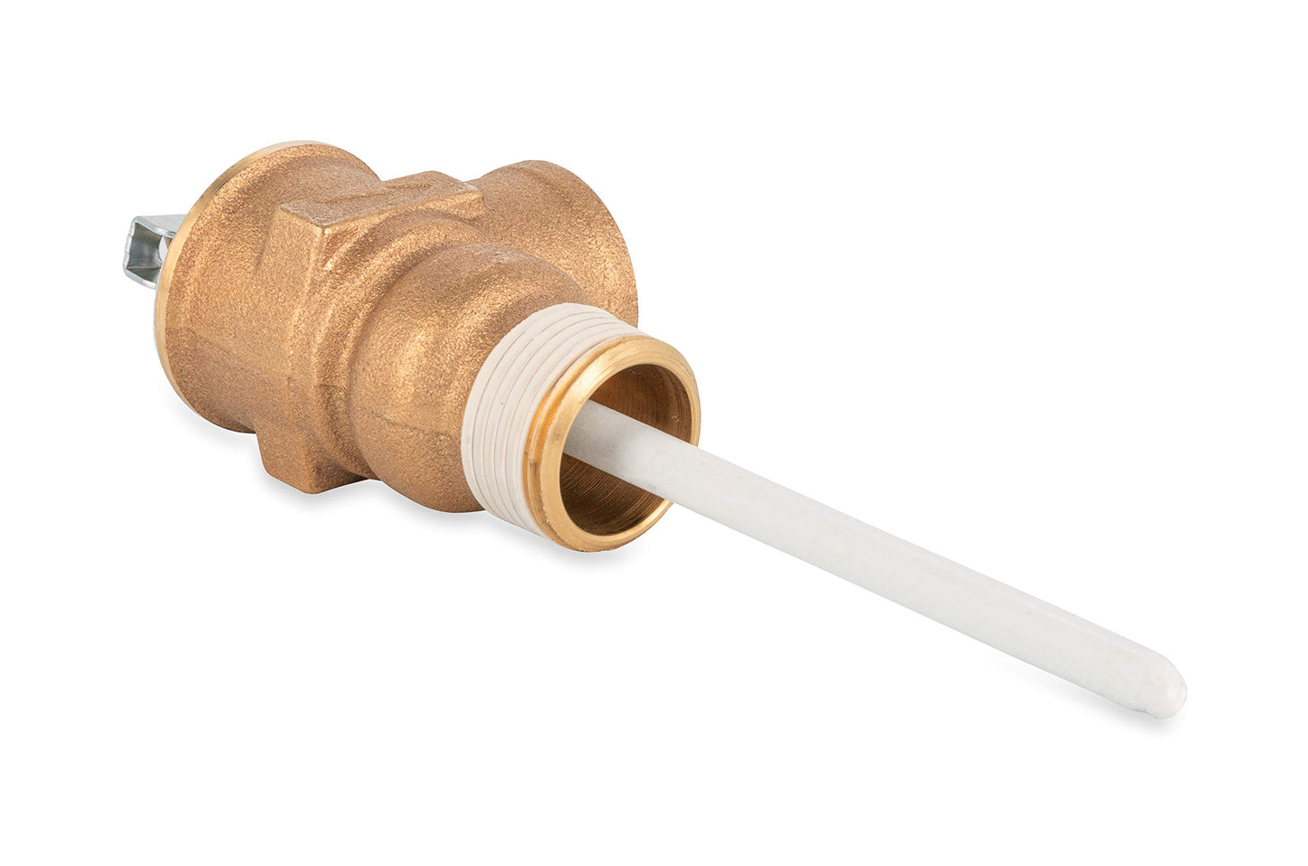 Camco 10471/10473 RV 3/4-Inch Temperature and Pressure Relief Valve with 4-Inch Probe
