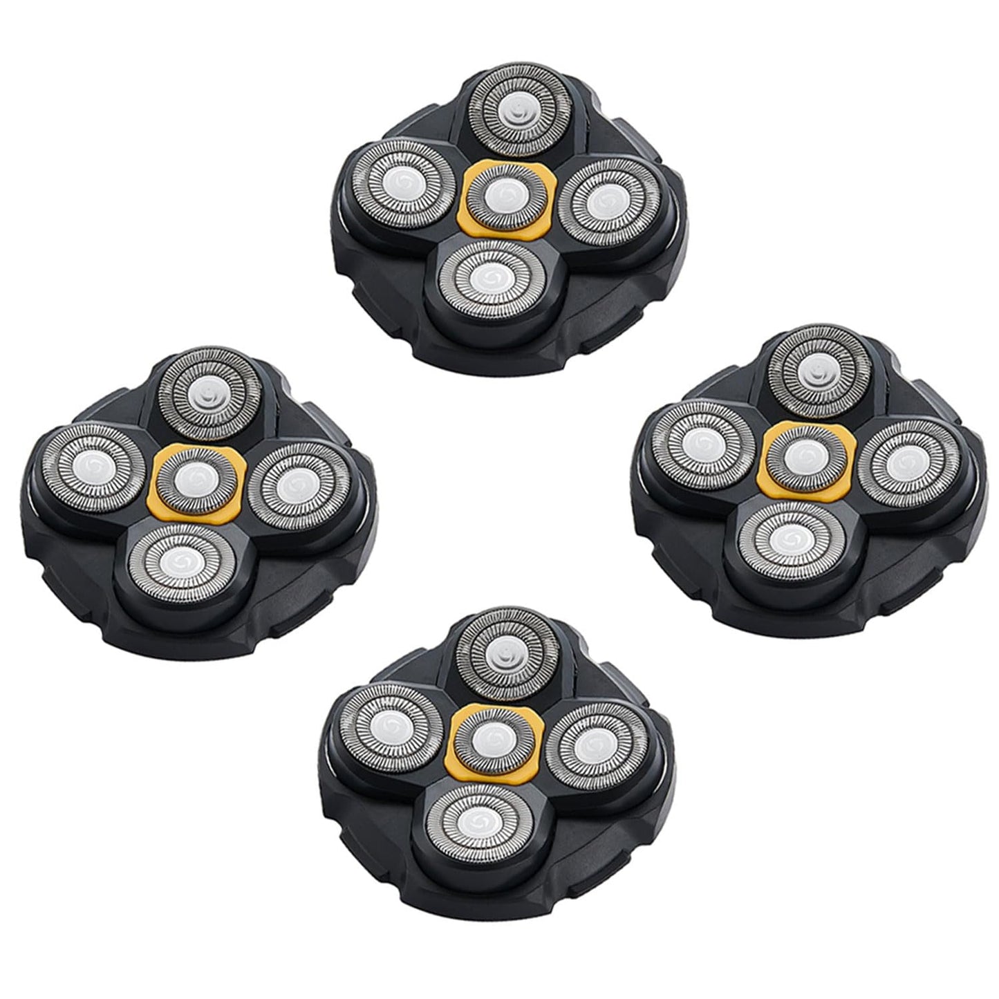 4PCS Shaver Replacement Blades Compatible with MicroTouch Titanium Head,Stainless Steel Material