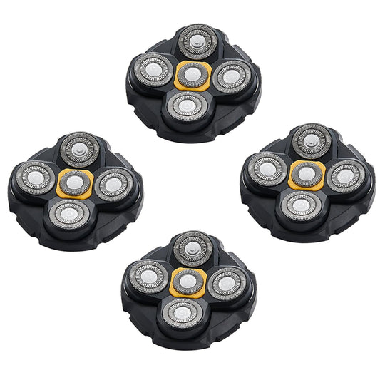 4PCS Shaver Replacement Blades Compatible with MicroTouch Titanium Head,Stainless Steel Material