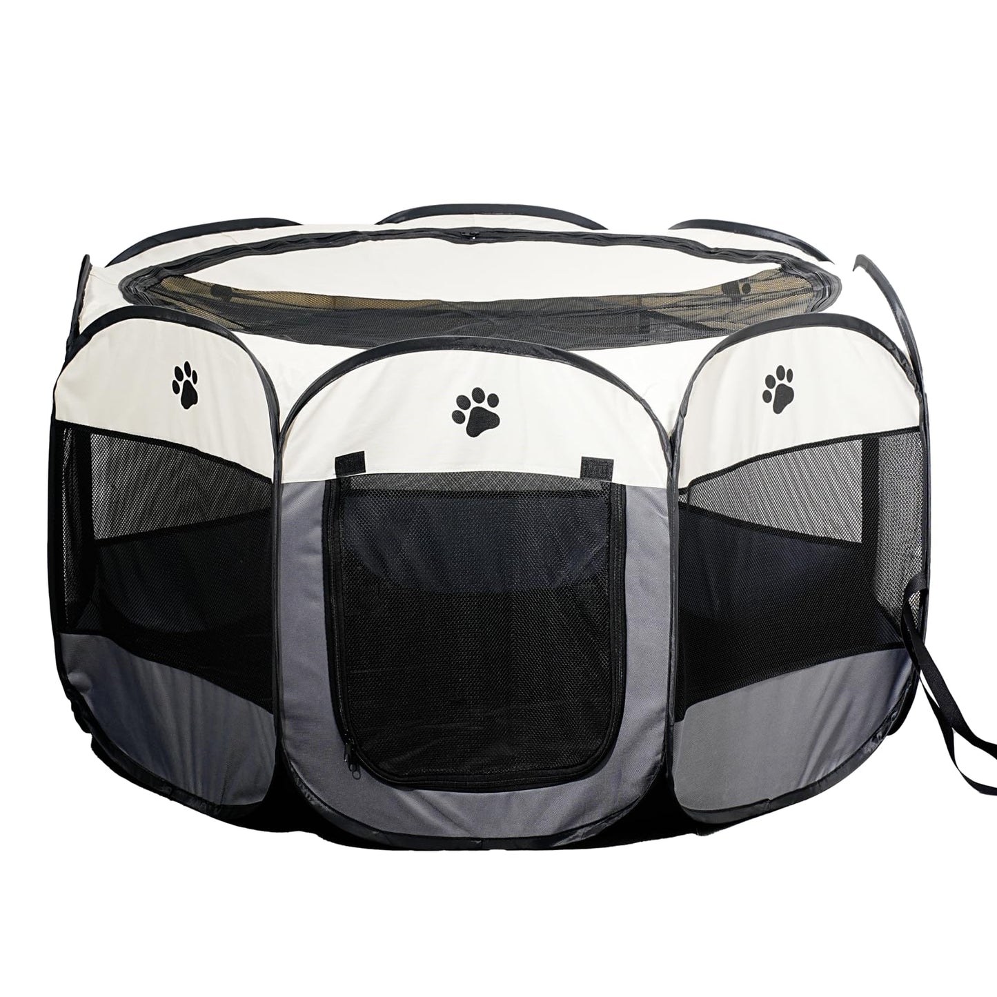 SENCONE Portable Pet Playpen, Dog Playpen Foldable Pet Exercise Pen Tents Cat House Playground for Puppy Kitten Indoor Outdoor Travel Camping Use