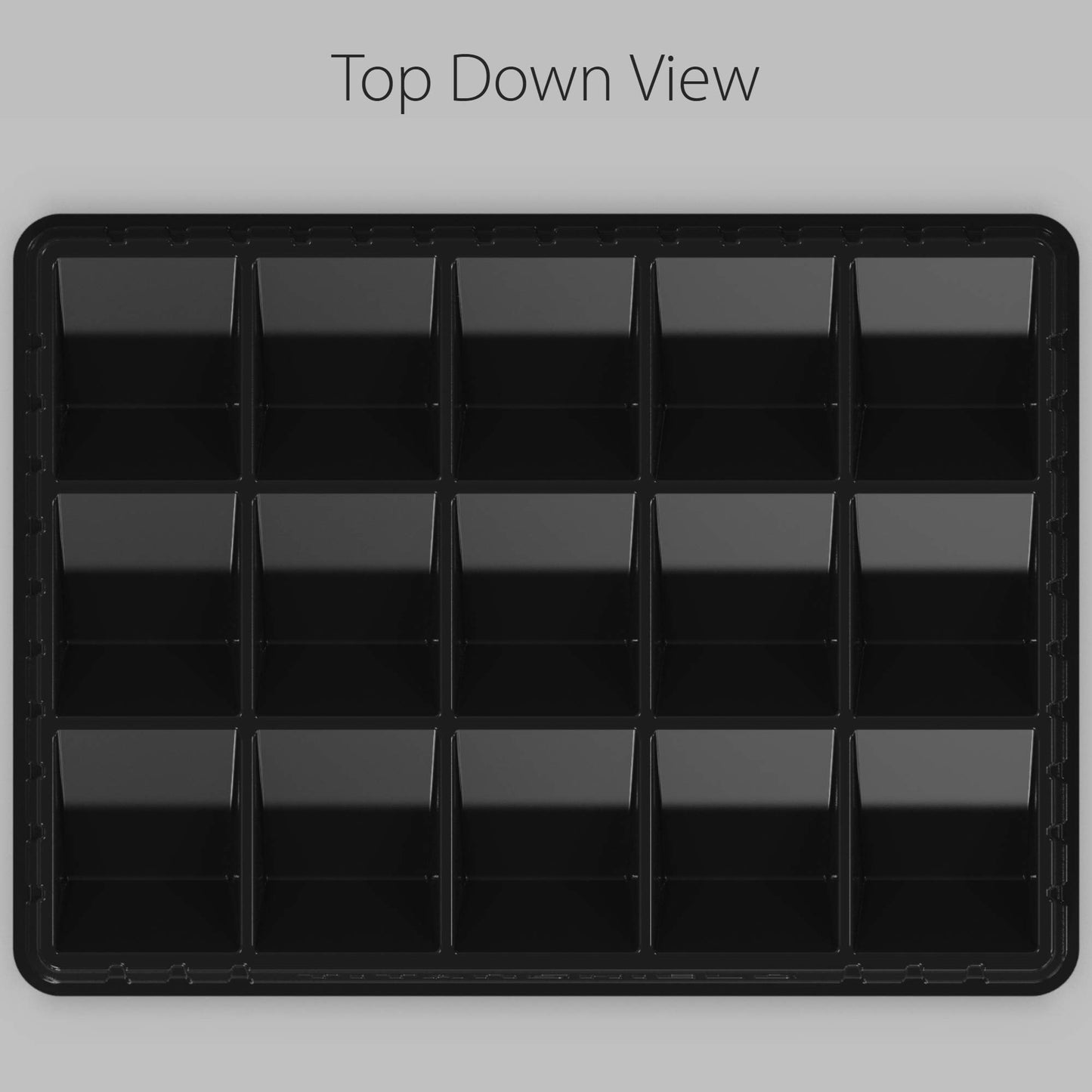 TitanShield (2 Pack Card Sorting & Dealer Tray, Black