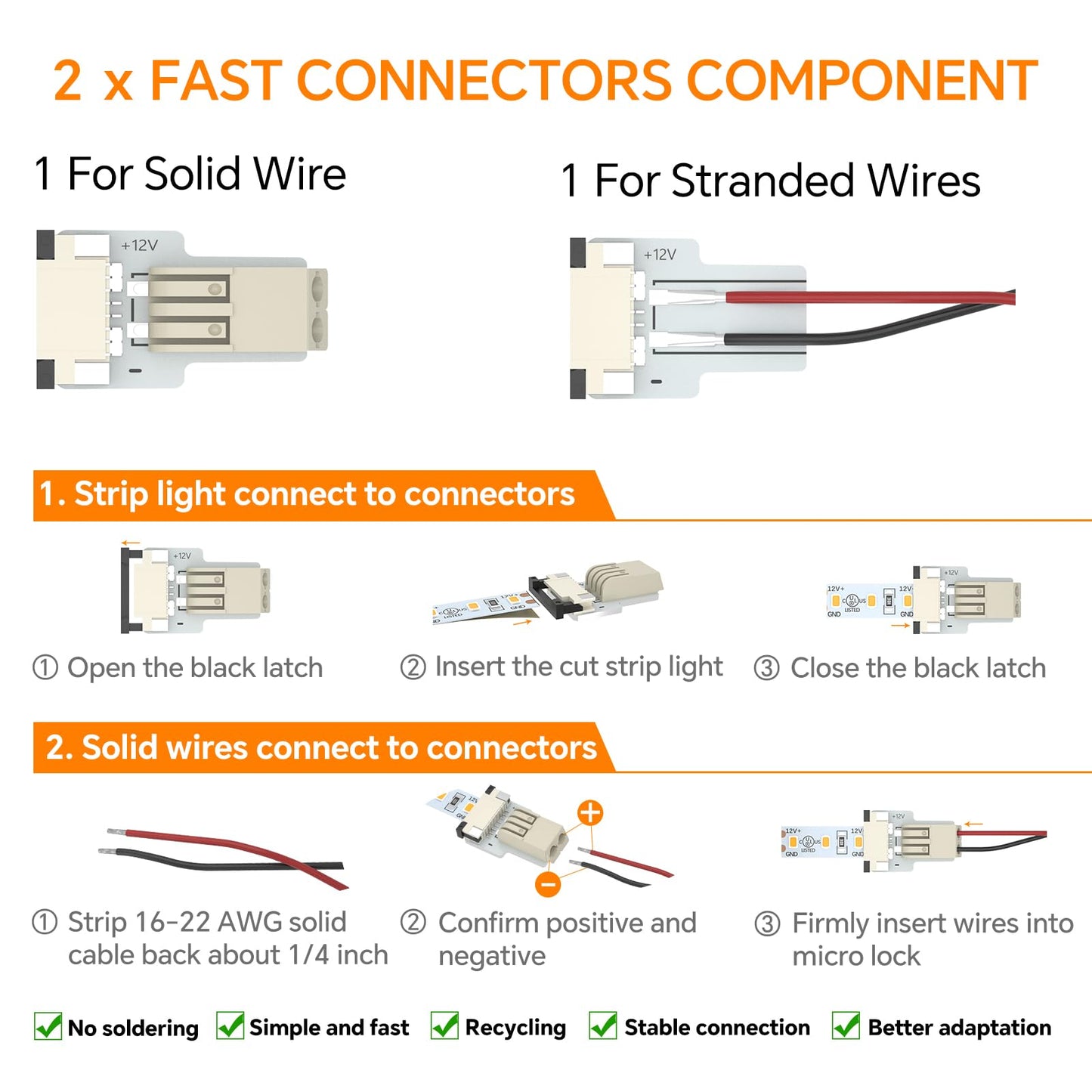 Obeaming RV Flexible LED Strip Light 12V Dimmable Tape Light 16.4 ft 600 LEDs 2000 Lumen Width 5/16” for Camper Van Motorhome Truck Trailer Interior Lighting, CRI 90+ Indoor Only (3000K)