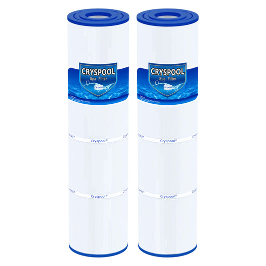 Cryspool 04086 Filter Compatible with Rainbow RTL-75, Custom Molded Products 25390, C-4975, PRB75, R173435, 17-2632, 75 Sq. Ft Spa Filter Cartridge, 2 Pack