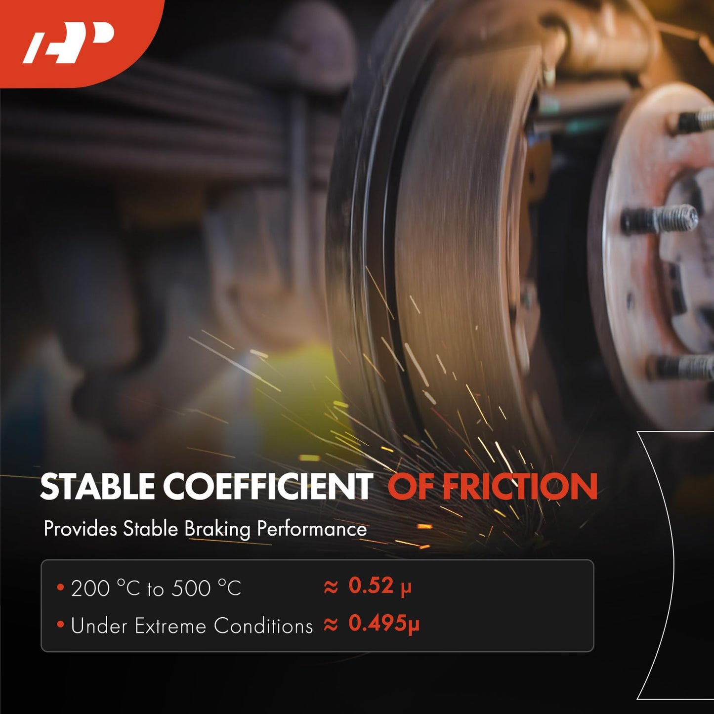 A-Premium Set of 4 Rear Brake Shoes Set Compatible with Honda Civic 2003-2015, Fit 2009-2013/2015-2020, Insight 2010-2014