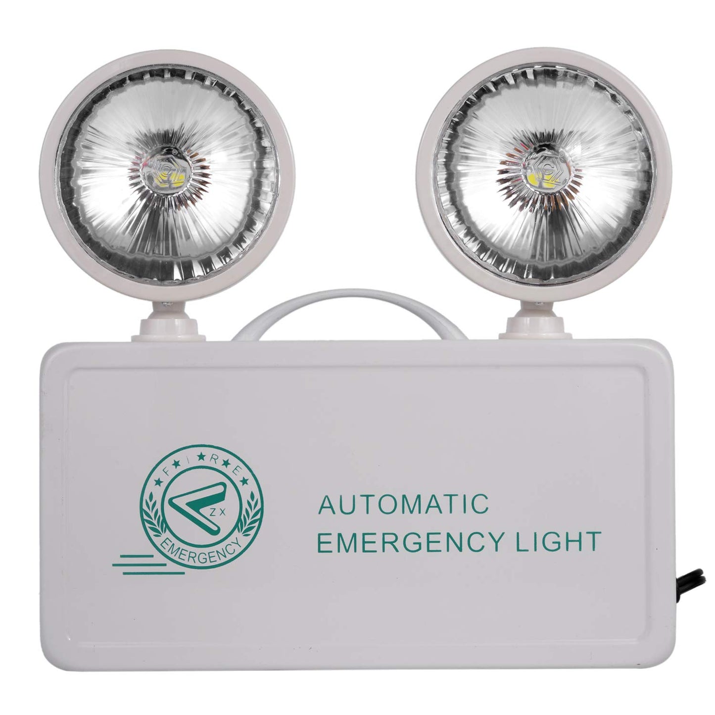 OTYTY Emergency Lights for Home Power Failure, LED Emergency Lights with Battery Backup, 2 Adjustable Heads Lamp &180-Minute Minimum Capacity, Ultra-Bright 200 Lumens, UL Certified, 2 Pack