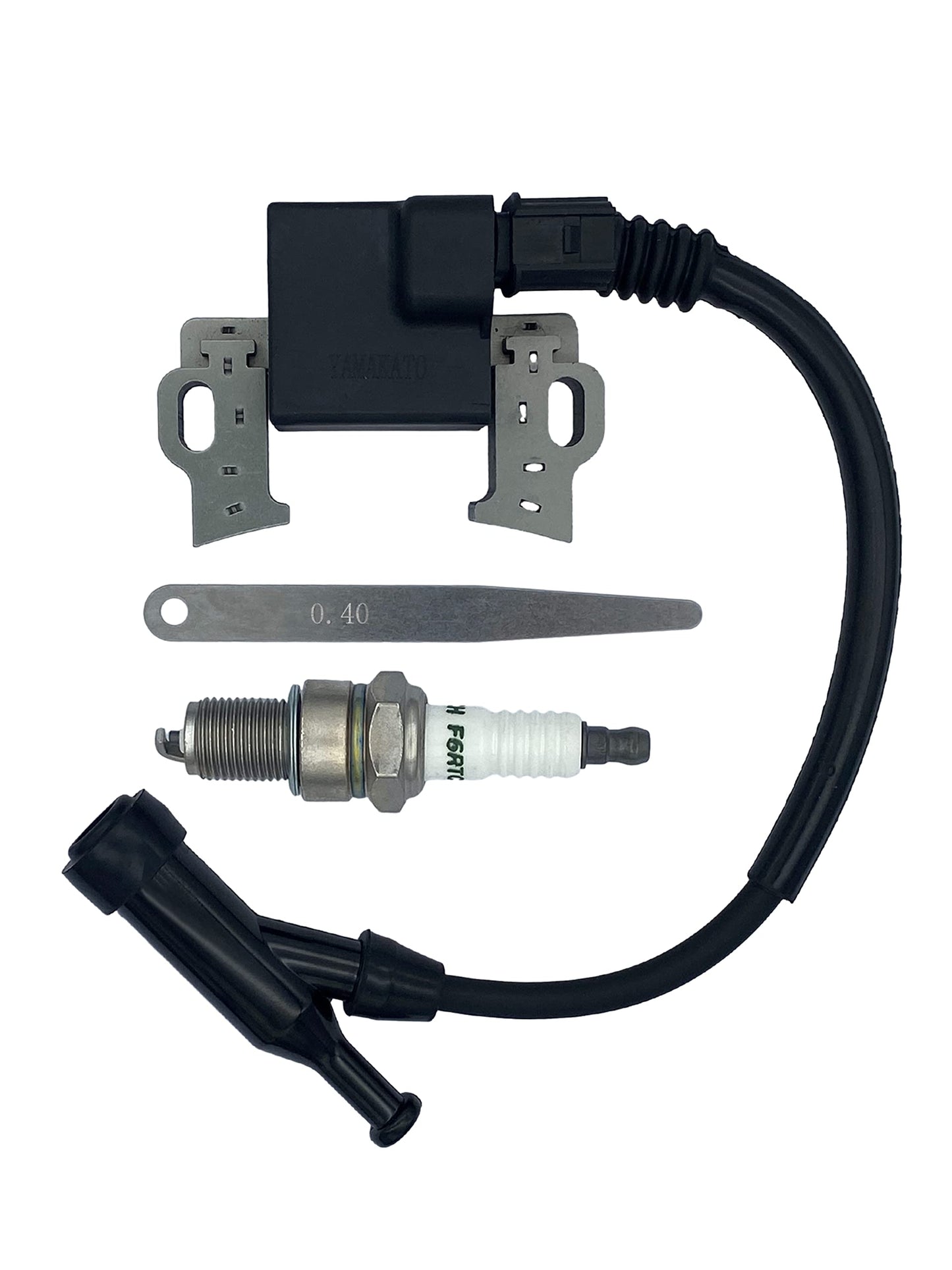 YAMAKATO 30500-Z5T-003 Four Prong Ignition Coil Module w/ 4 pin Connector For Honda GX340 GX390 GX240 GX270 OEM 30500Z5T003