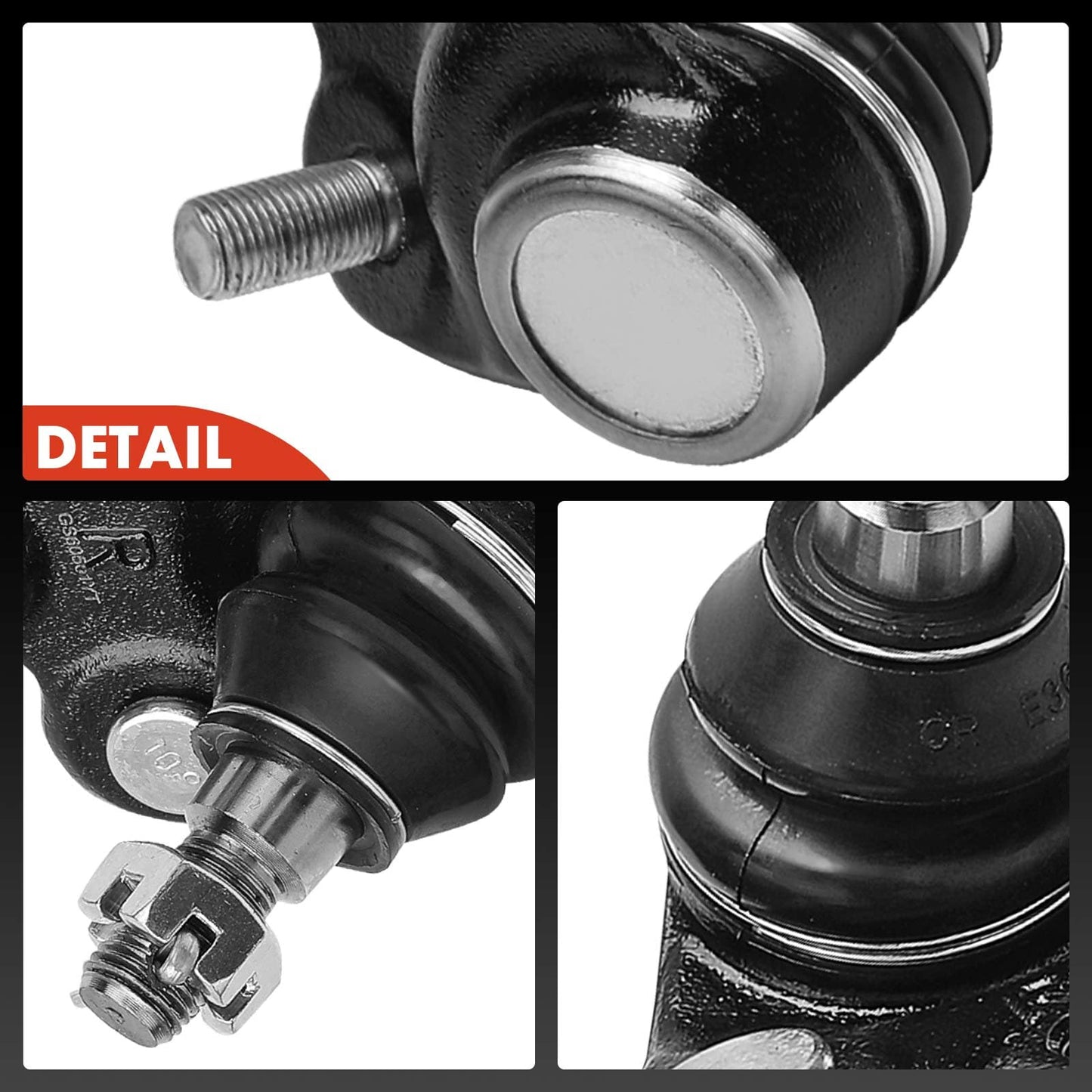 A-Premium 2 x Front Lower Ball Joint, Compatible with Honda Civic 2006-2011 & Acura CSX 2006-2011