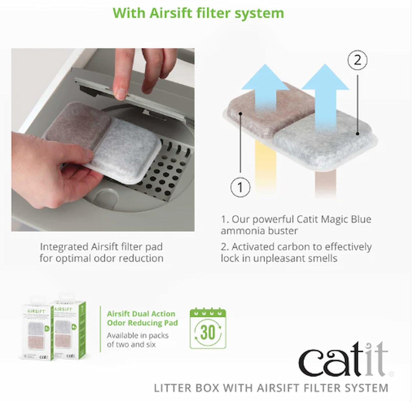 Catit Airsift Litter Pan - Jumbo