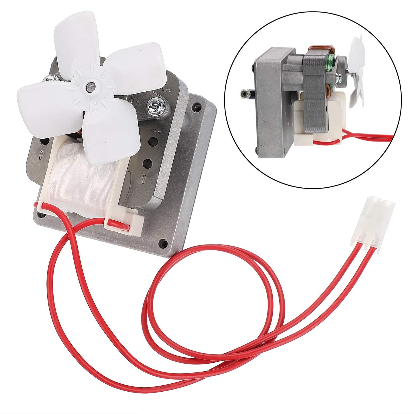 Upgraded 2.0 RPM Auger Motor Replacement for Pit Boss Pellet Grills, Compatible with Traeger & Camp Chef, 120V 60Hz 2 Pole Auger Motor Replacement Parts