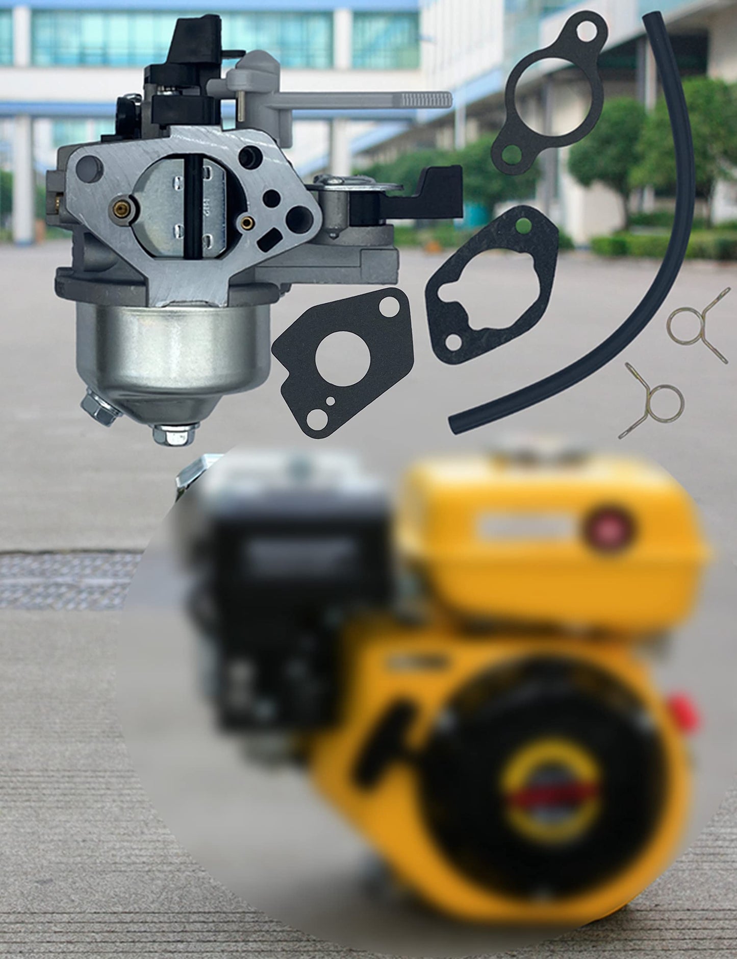 YAMAKATO Carburetor for Honda gx270 gx240 Huayi P21 Predator 301cc 302cc 274cc Generac 6454 Champion Raven 3800 psi Duromax 173f 175f 177f 180f…