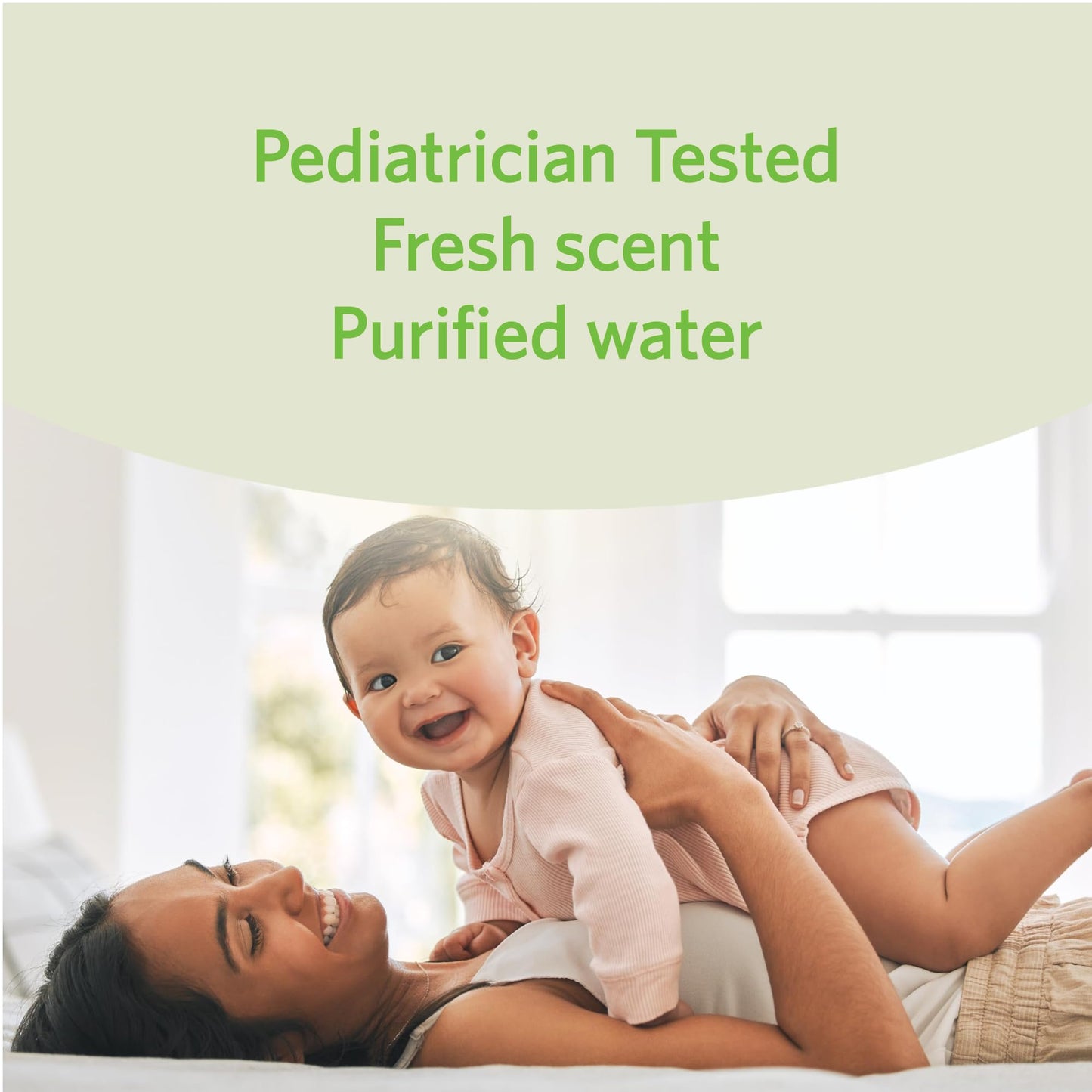 Amazon Elements Baby Wipes, Fresh Scent, White, 810 Count (9 Packs of 90)