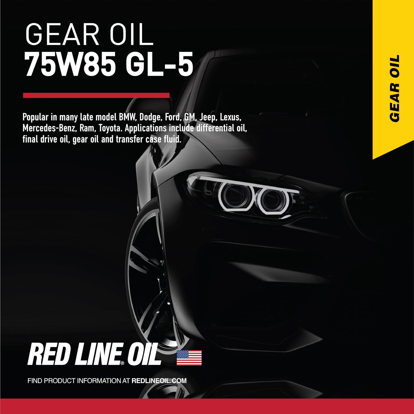 Red Line 50104 Lightweight Gear Oil - 1 Quart
