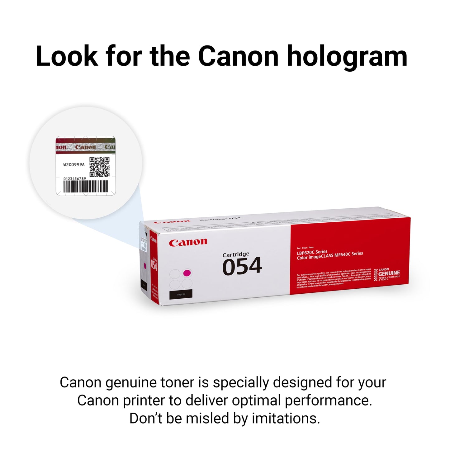 Canon Cartridge 054 Magenta, Standard Toner