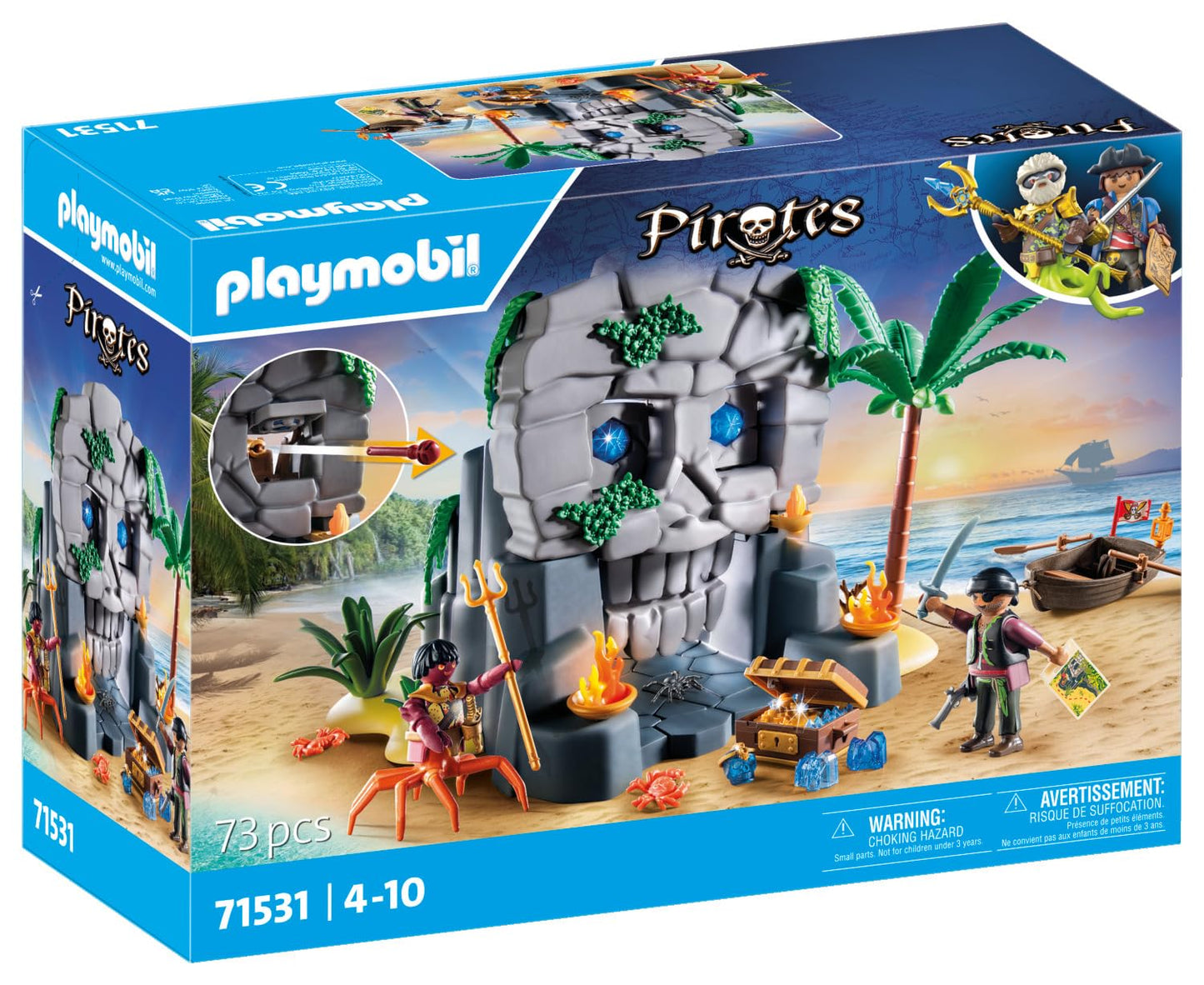 PLAYMOBIL Pirates: Skull Island