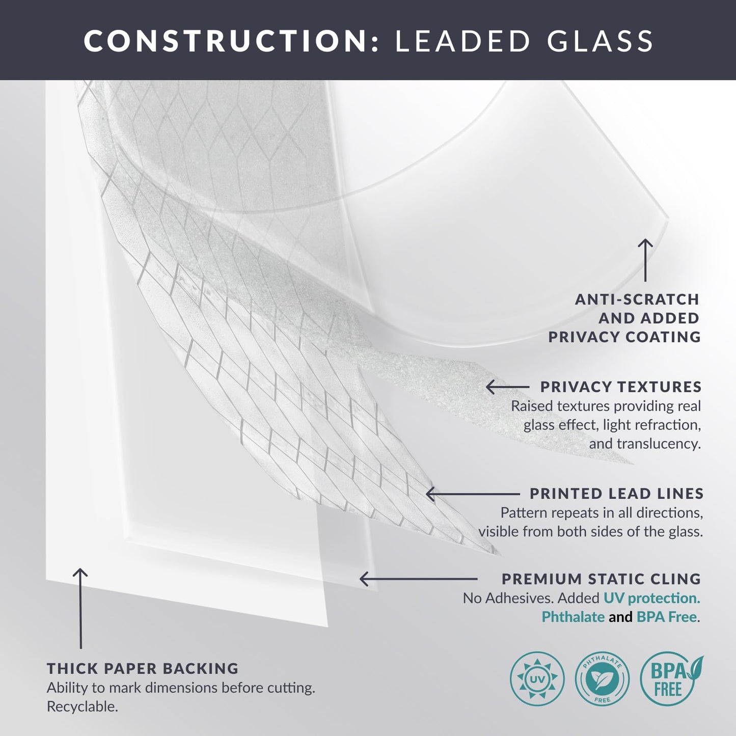 Artscape Old English Window Film 61 x 92 cm